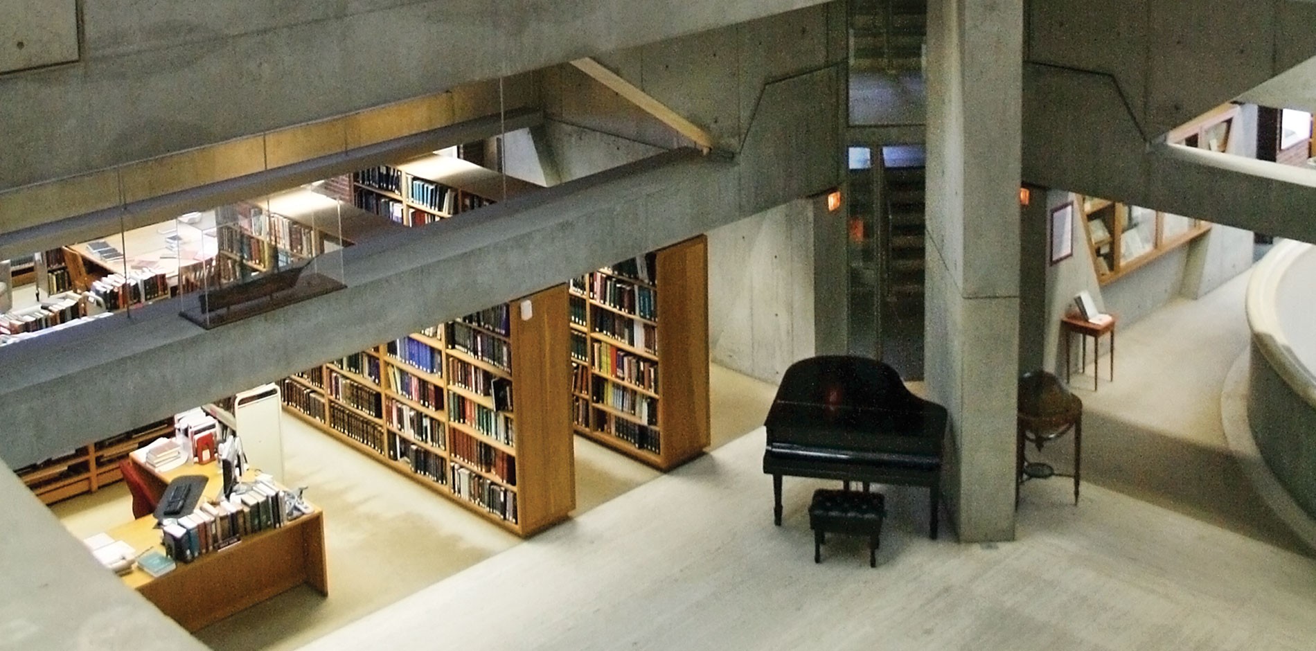 phillips exeter academy library interior