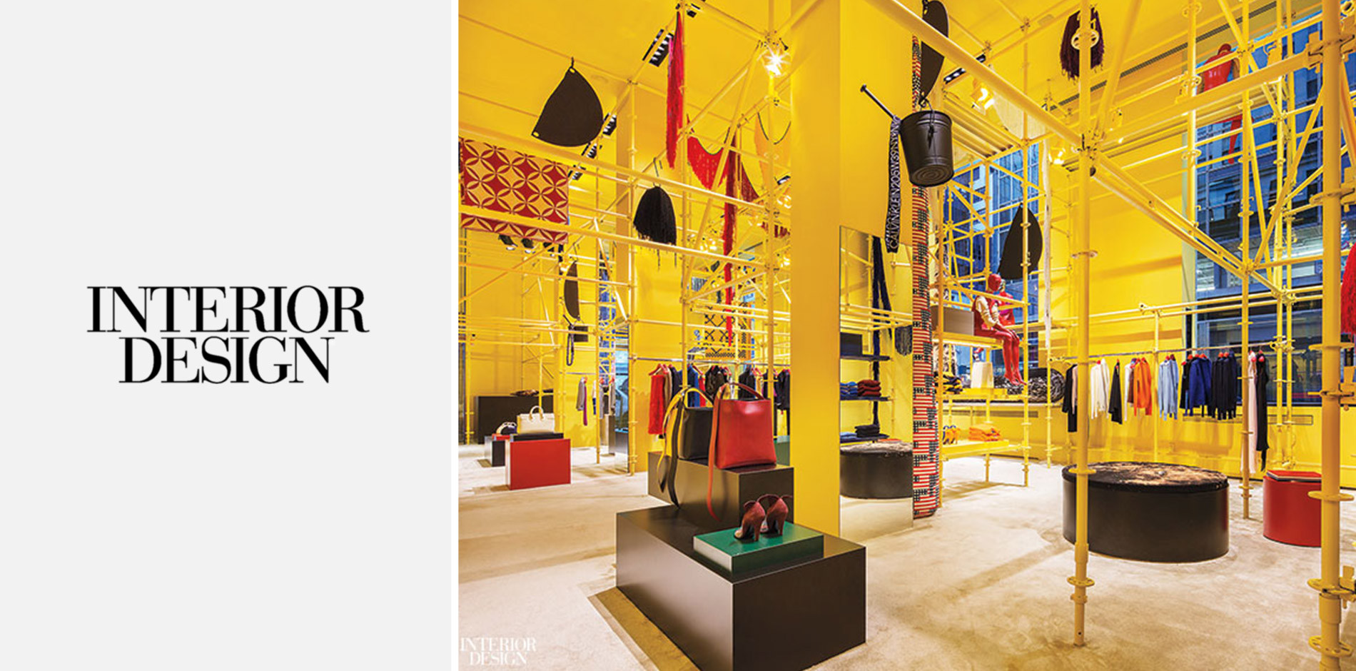 Interior Design Showcases Calvin Klein's NYC Flagship Redesign