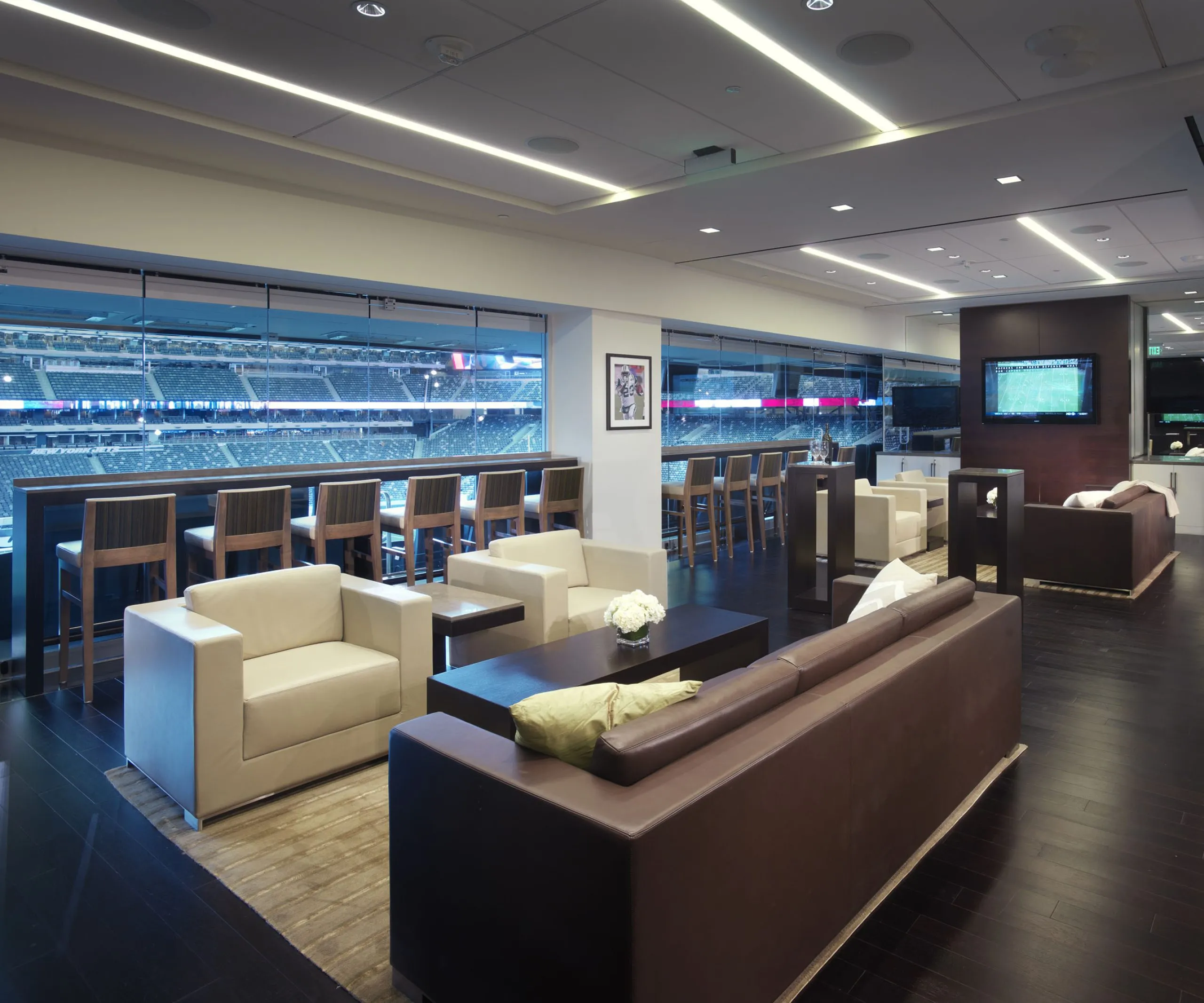 Metlife Stadium lounge