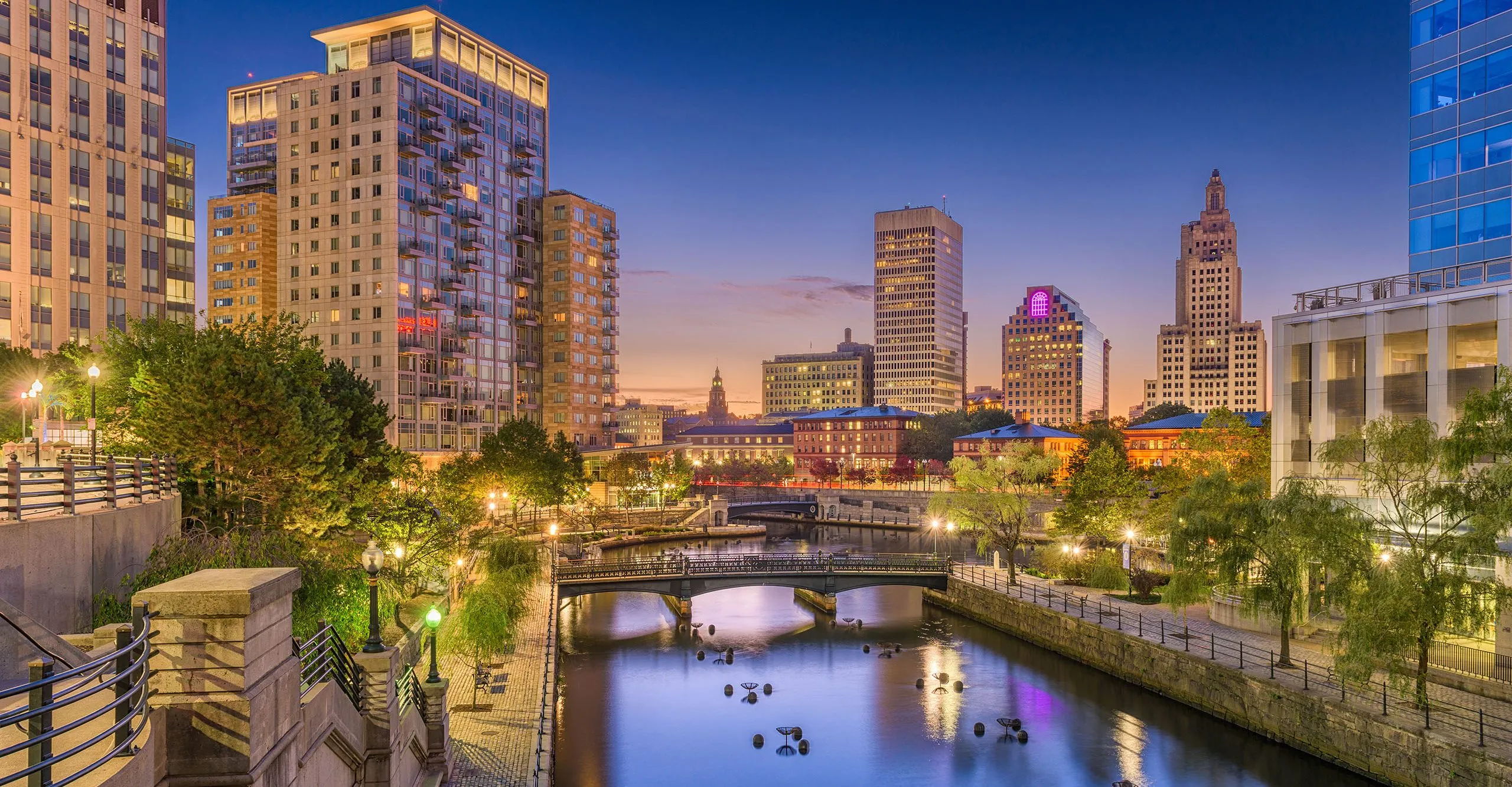 Skyline of Providence, Rhode Island