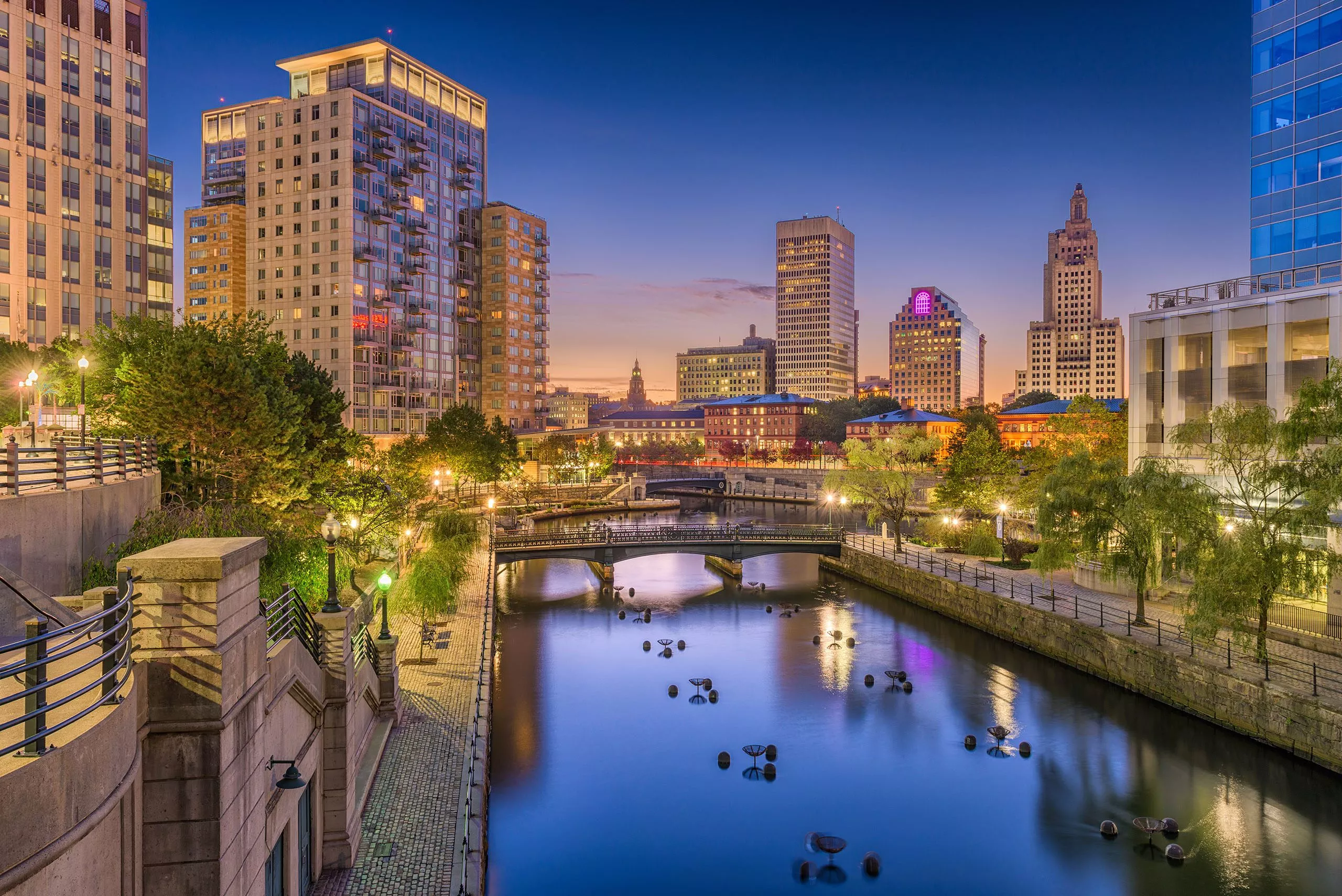 Skyline of Providence, Rhode Island