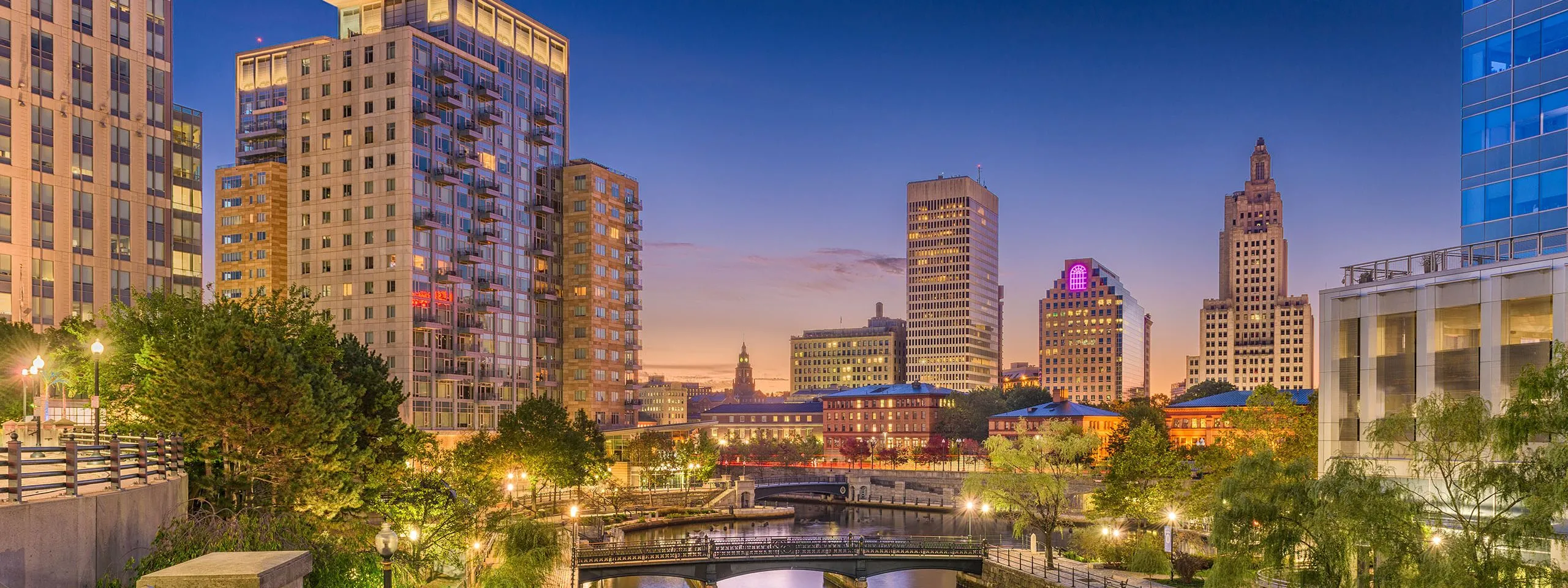 Skyline of Providence, Rhode Island