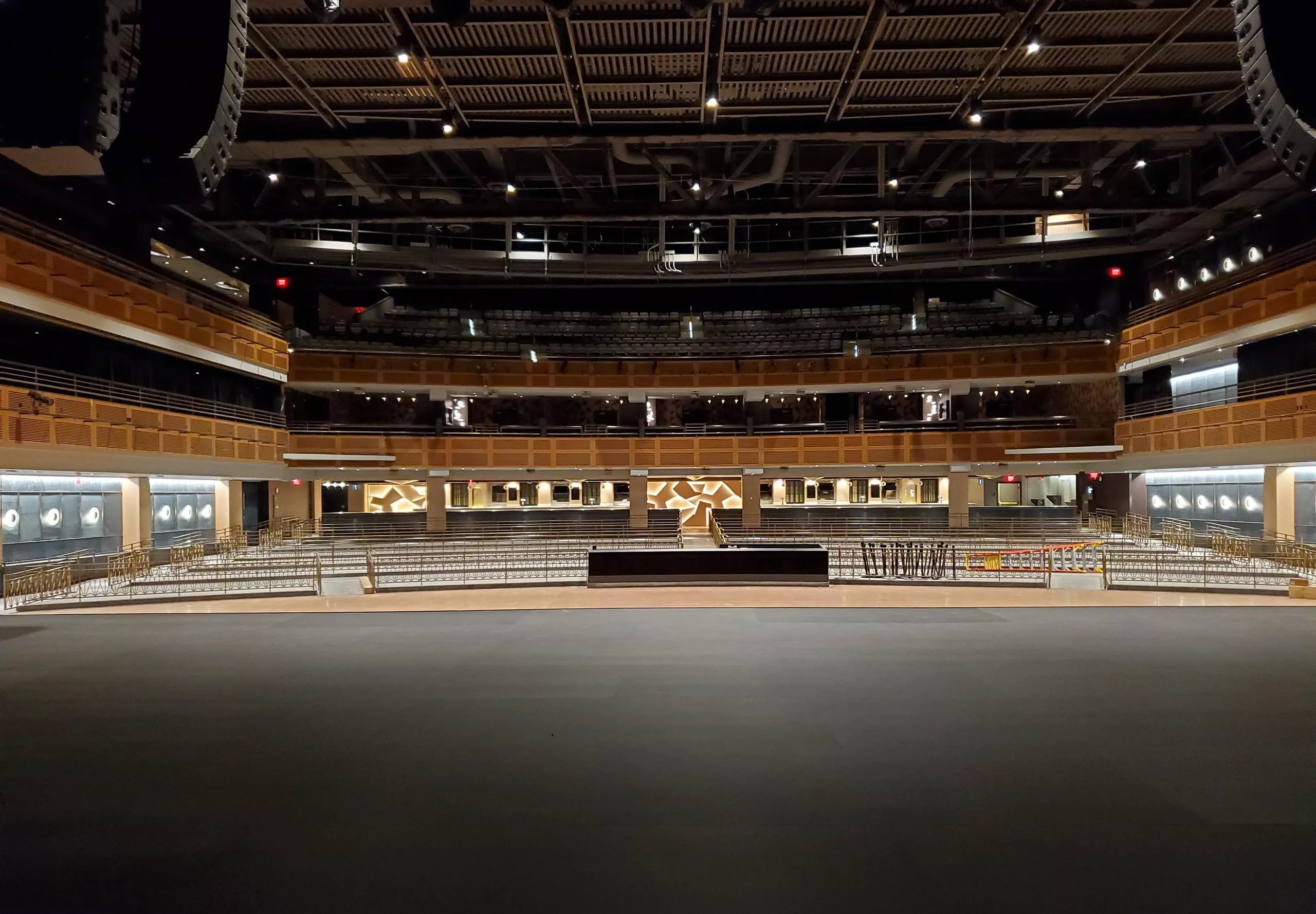 The inside of the Theater at Virgin Hotels Las Vegas