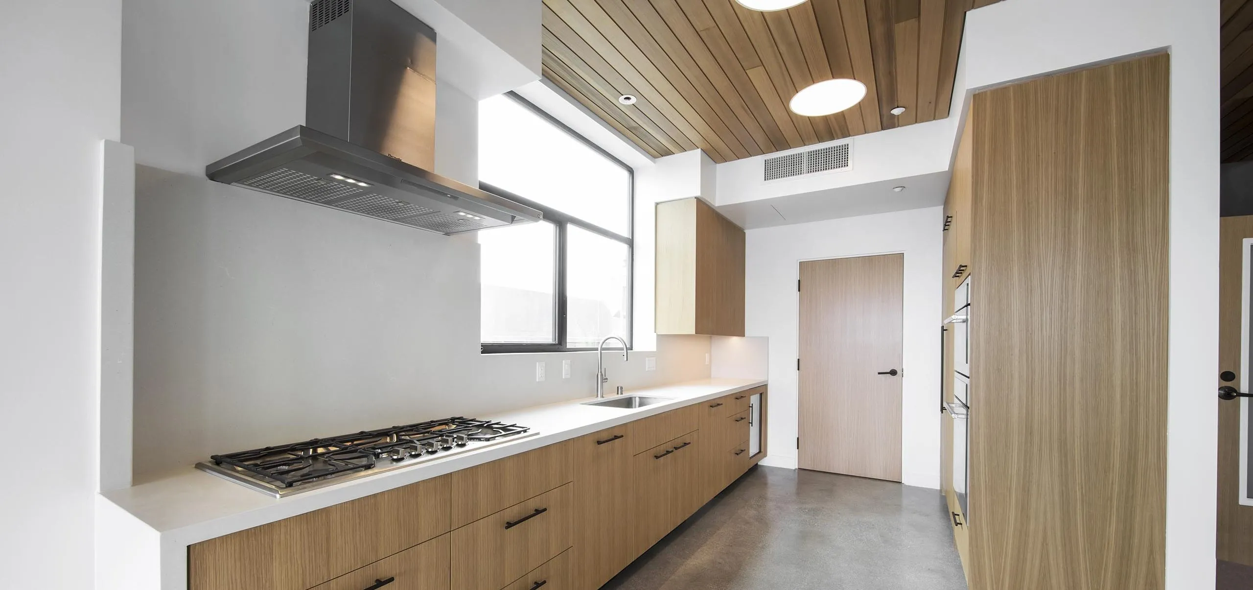 Interior view of a kitchen at 305 Ocean Front Walk