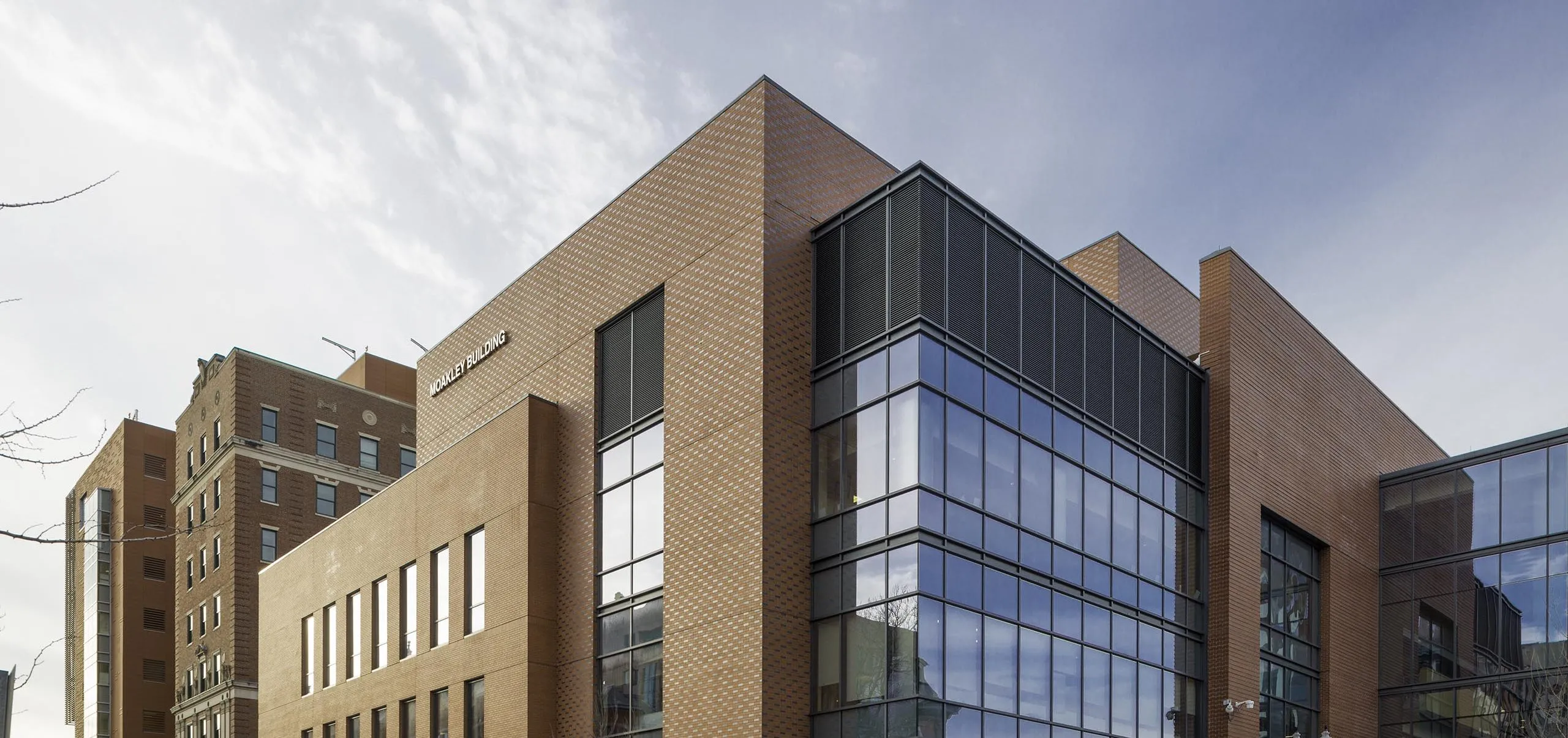 Exterior view of the Boston Medical Center building