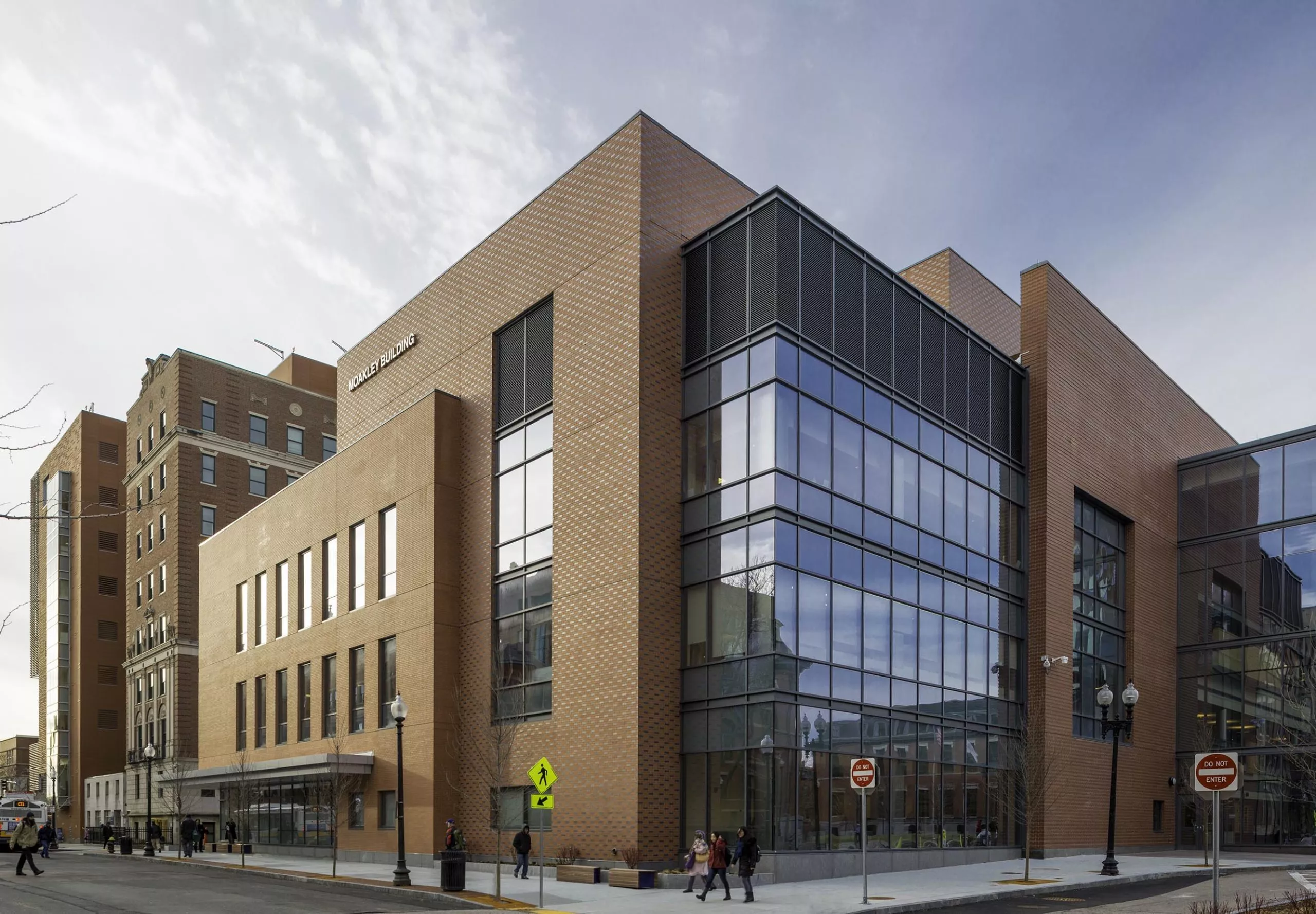 Exterior view of the Boston Medical Center building