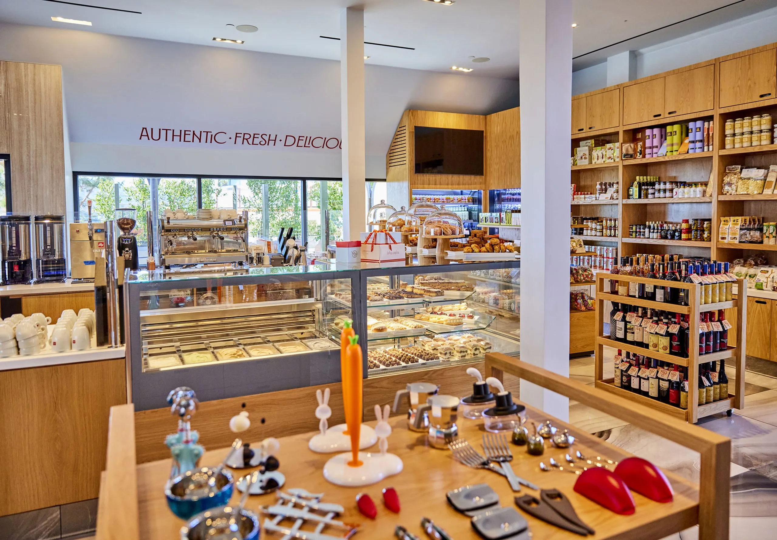 interior view of Bottega Angelina bakery