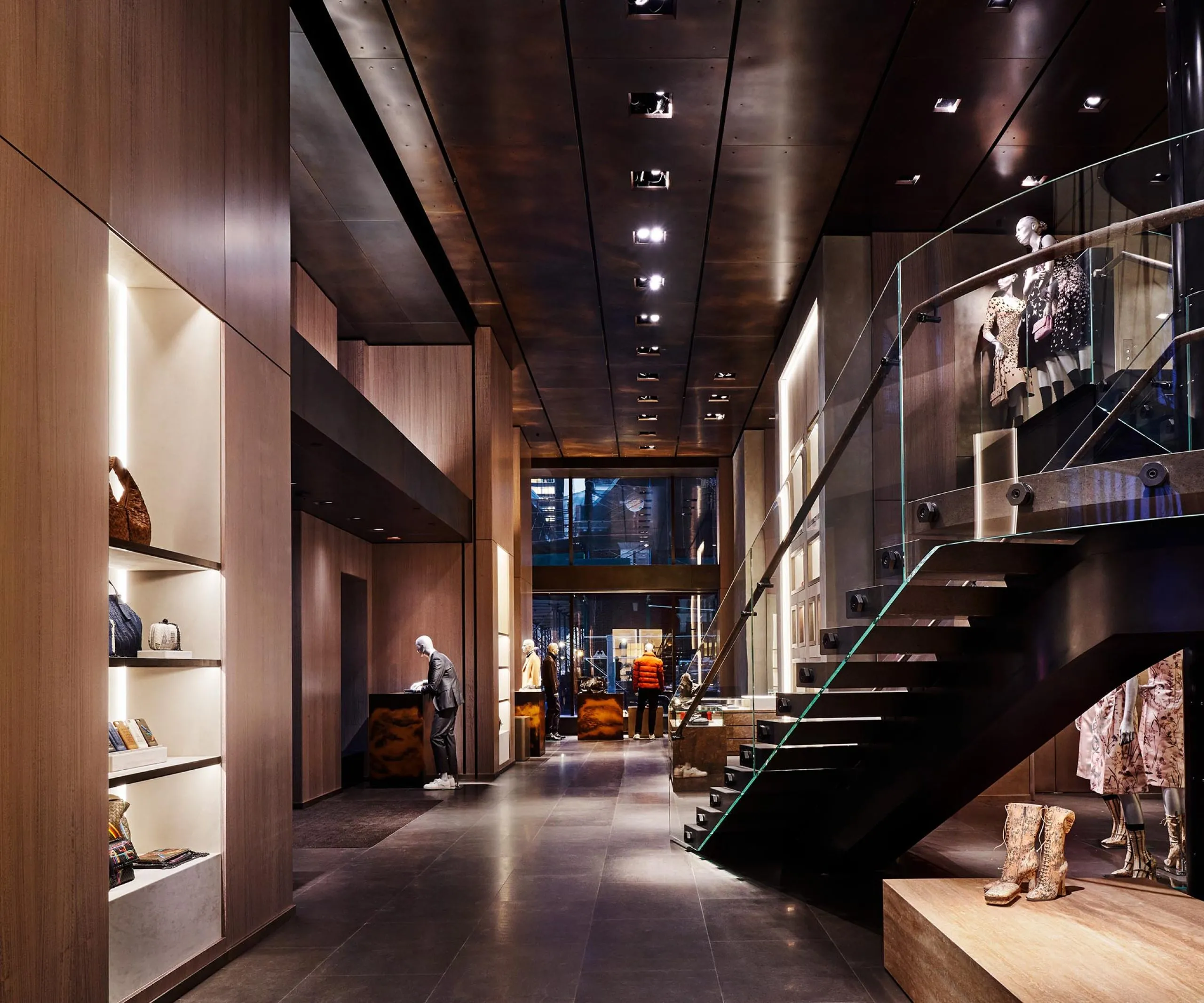 Interior of Bottega Veneta