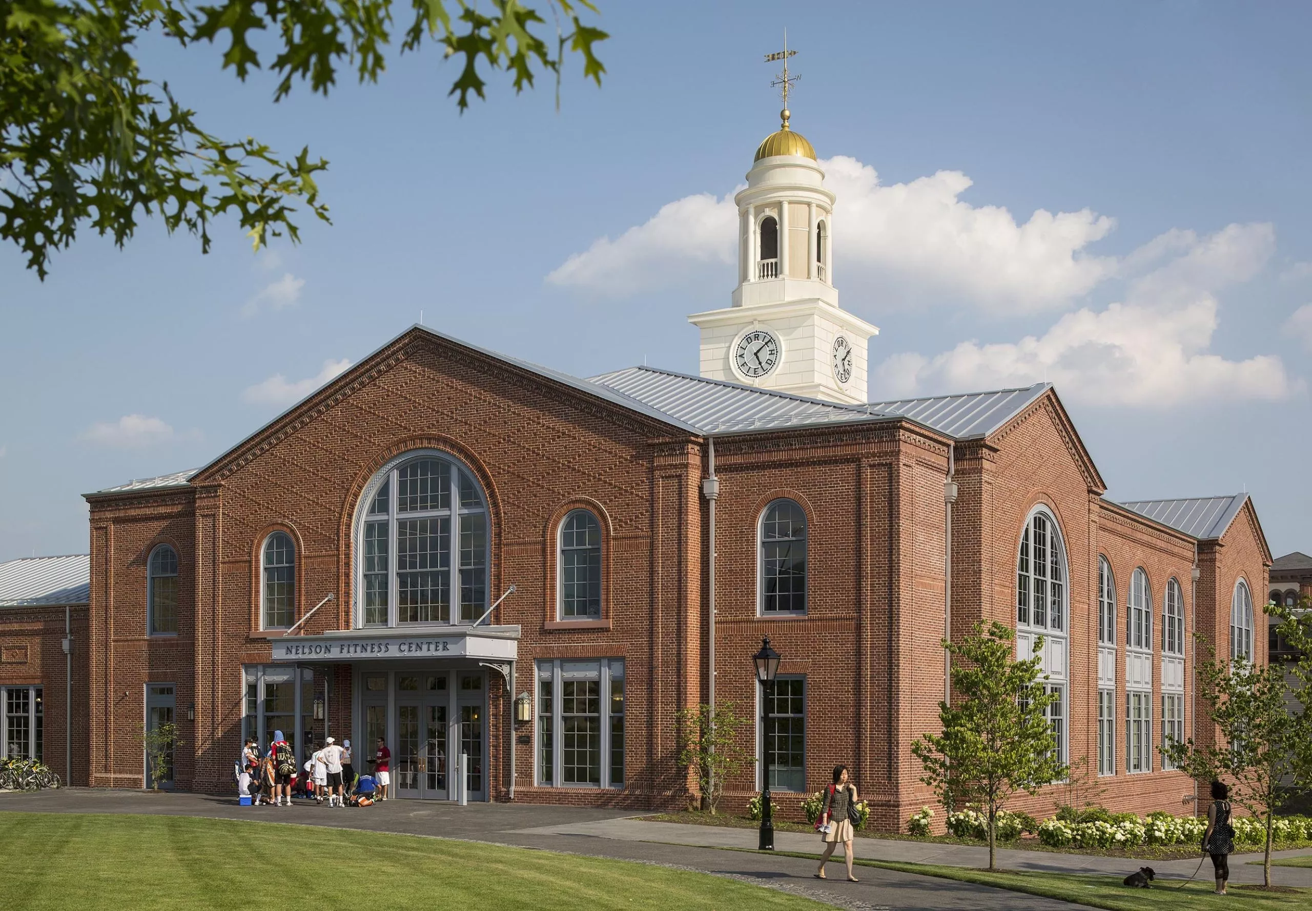 Exterior of Nelson Fitness & Coleman Aquatics Center