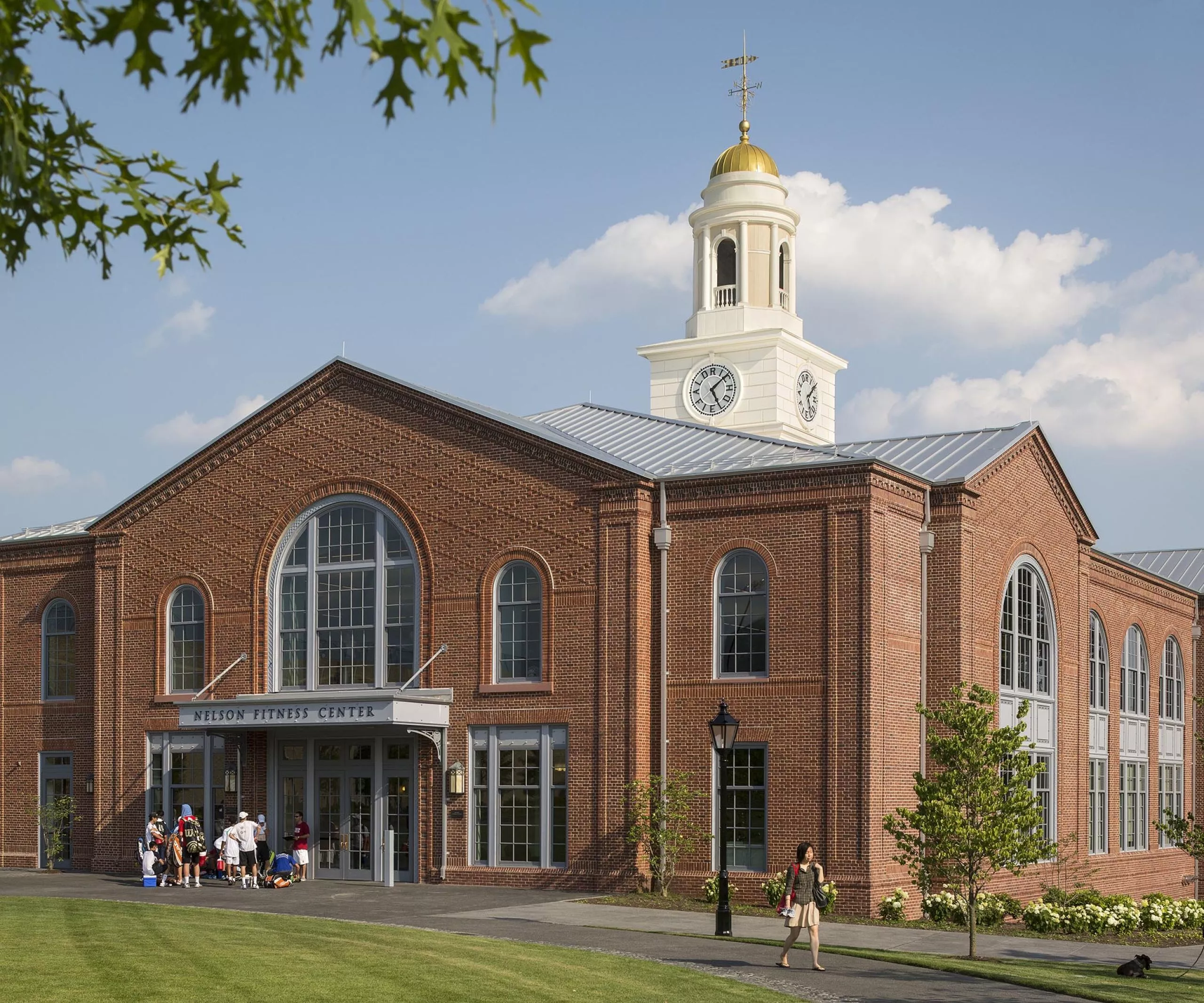 Exterior of Nelson Fitness & Coleman Aquatics Center