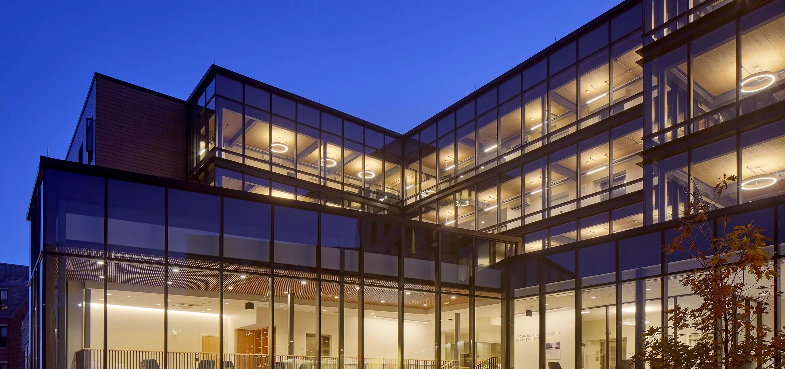 Exterior of Sternlicht Residential Commons and Health & Wellness Center