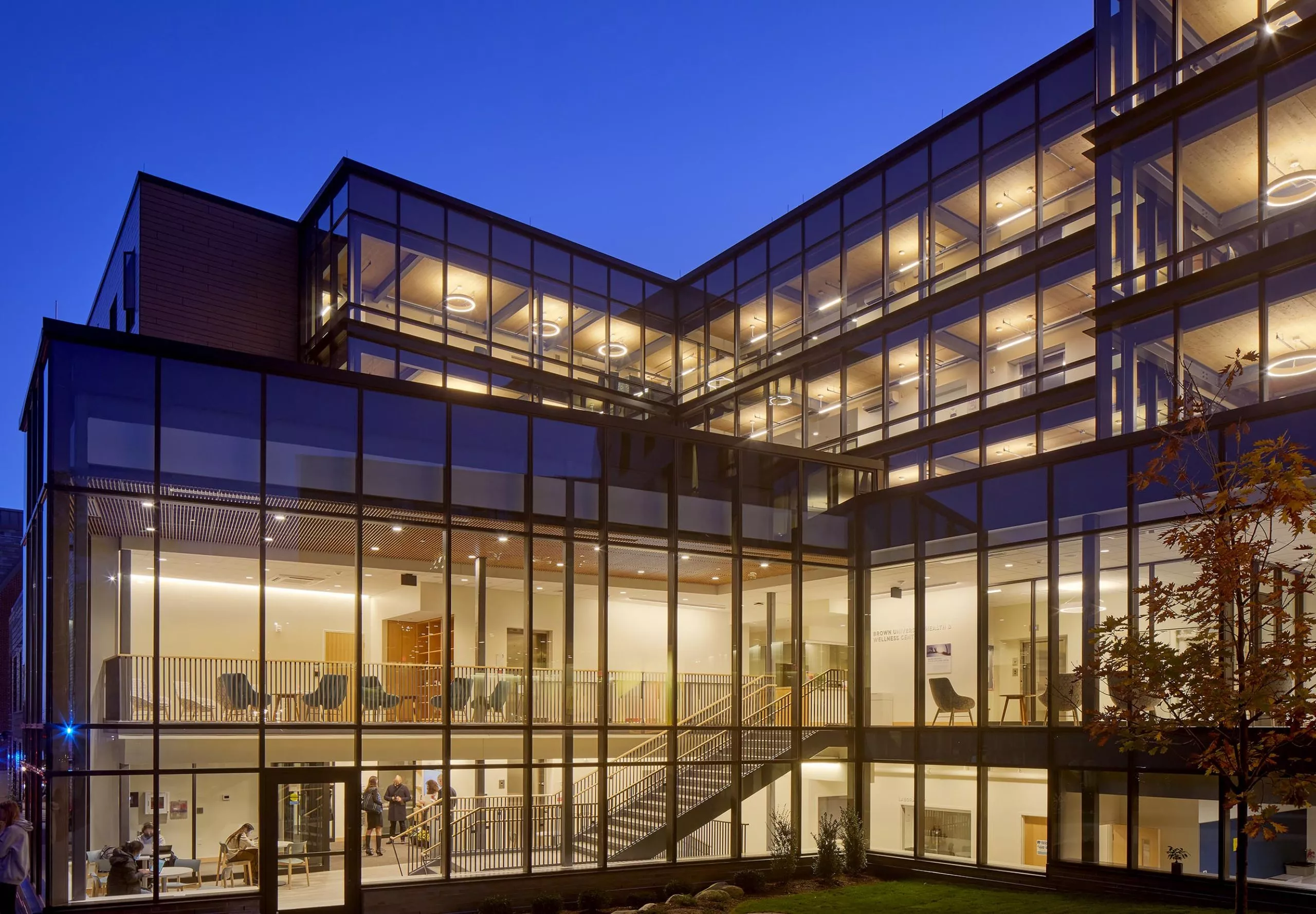 Exterior of Sternlicht Residential Commons and Health & Wellness Center