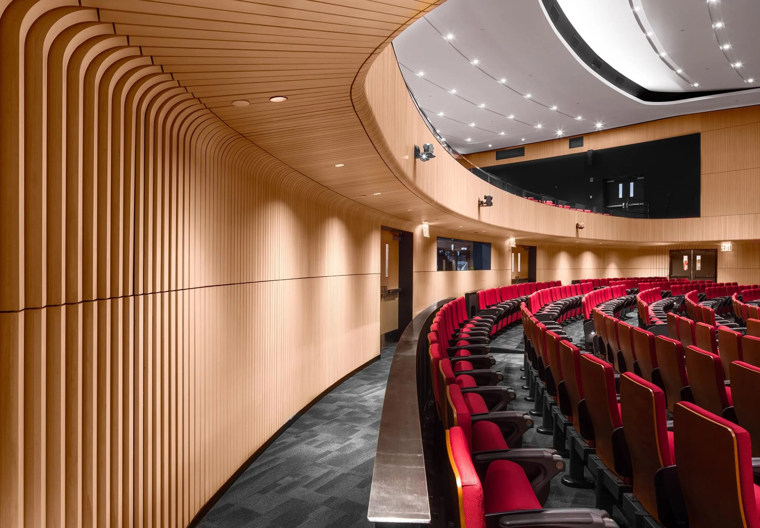 Walkway in Columbia University Alumni Auditorium