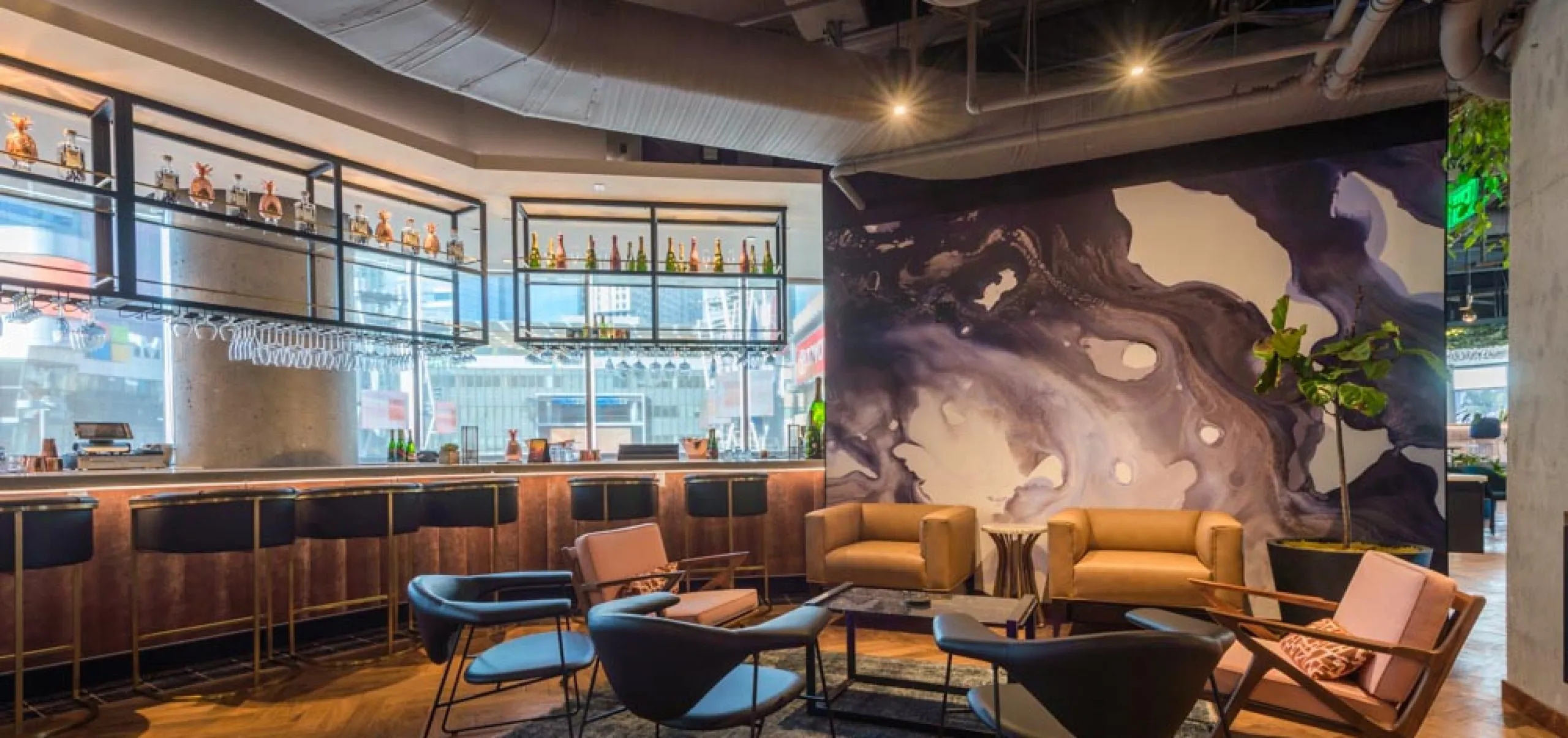 lounge bar at Crypto.com Arena