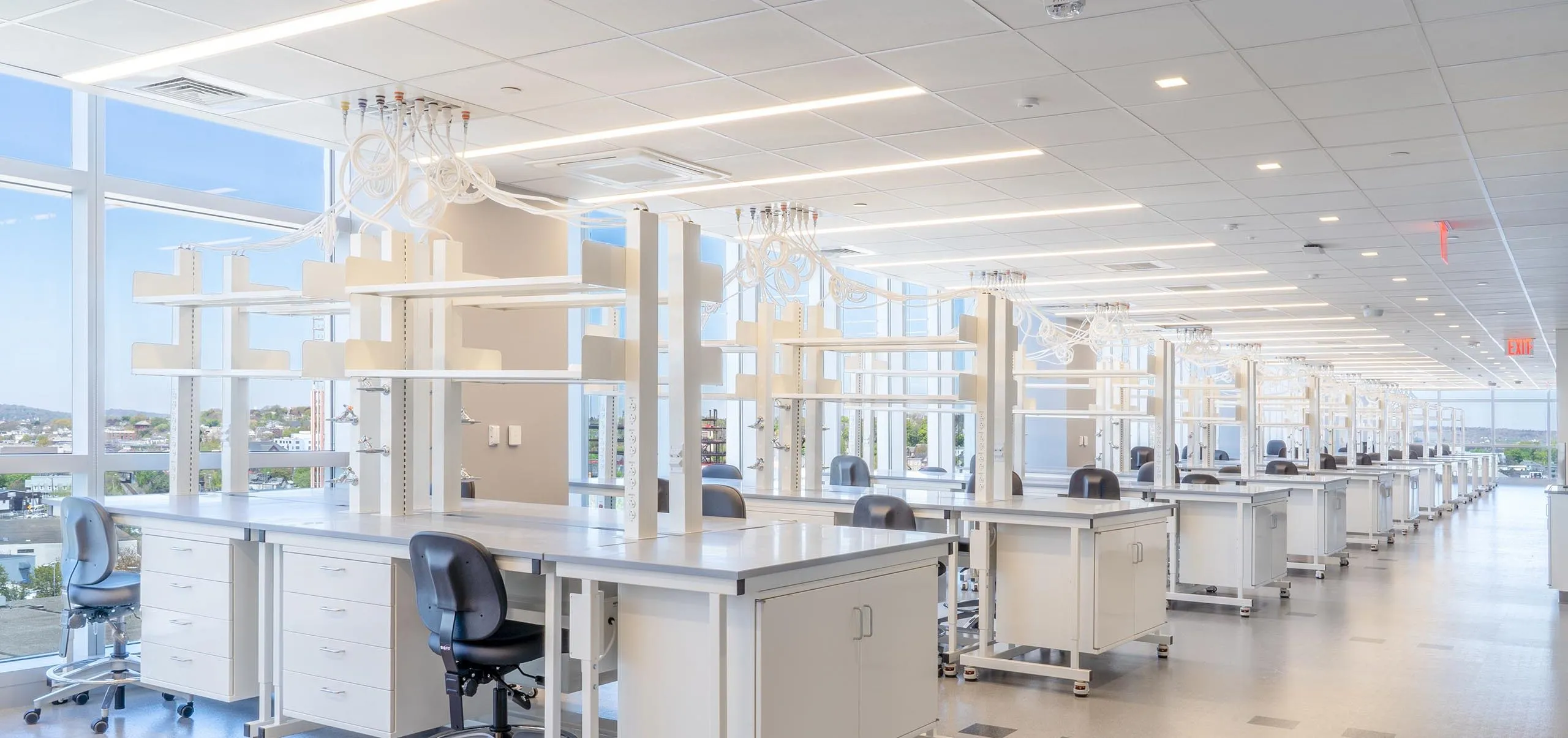 interior view of a teaching lab