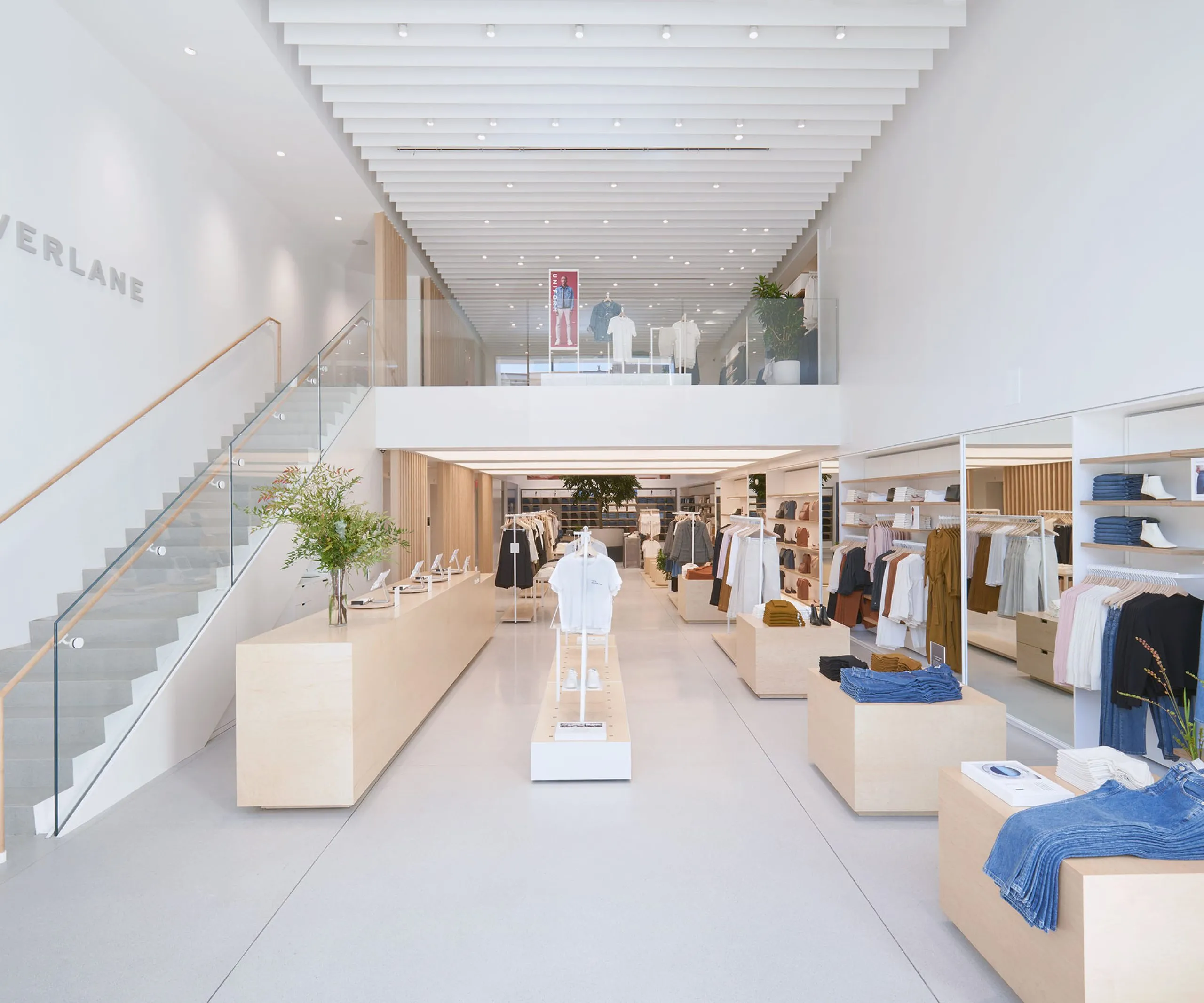 Two story clothing retailer Everlane