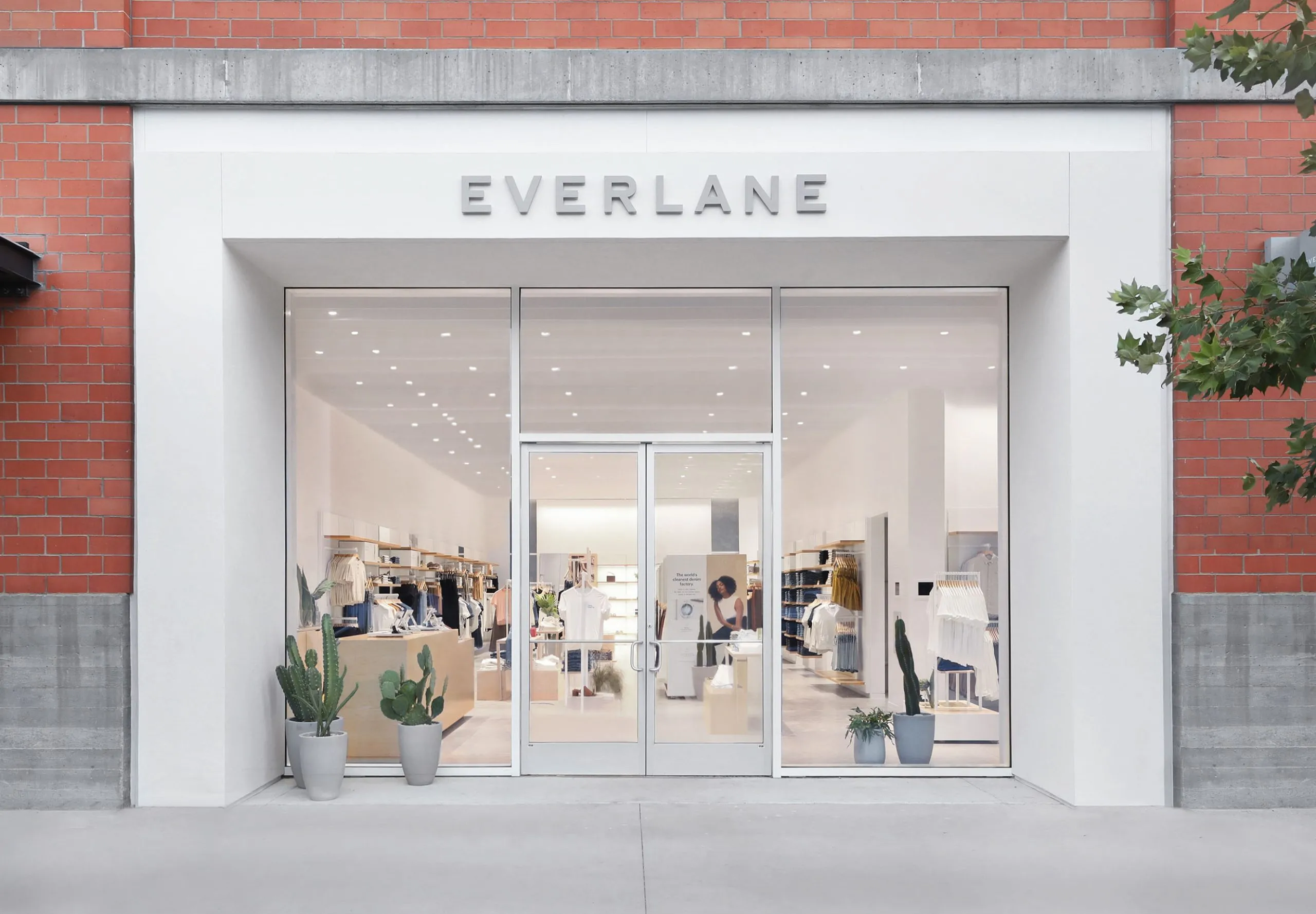 Exterior entrance of Everlane