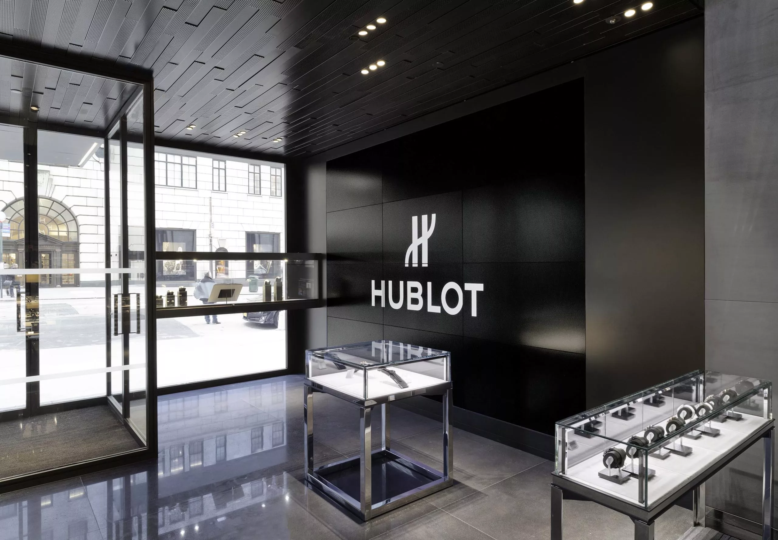 interior retail display of Humbolt