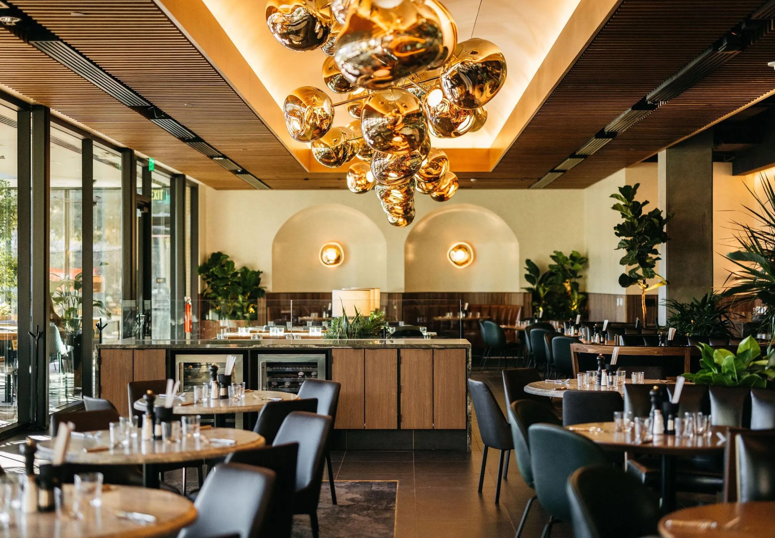 Interior view of the dining at Joey Restaurants