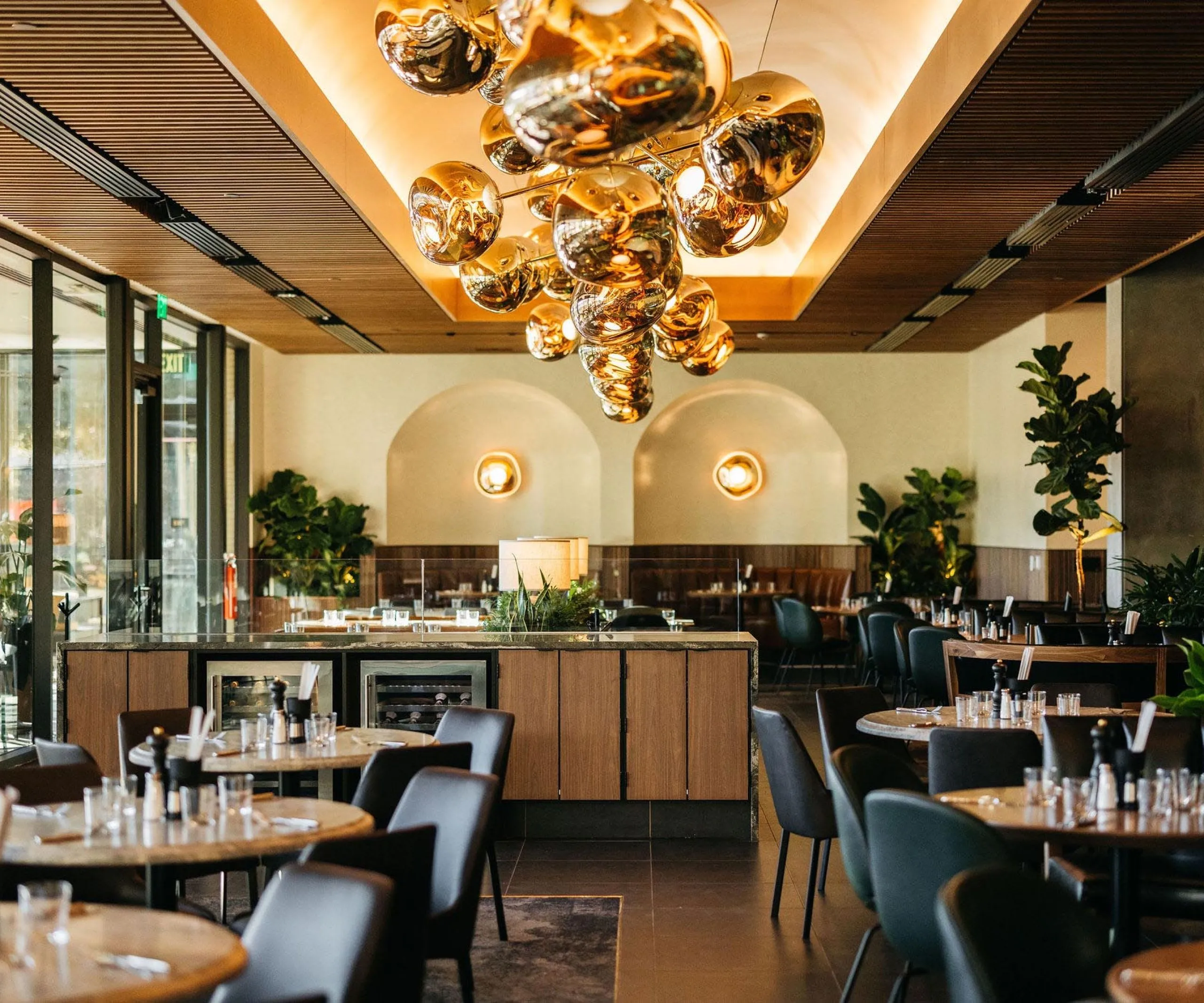 Interior view of the dining at Joey Restaurants