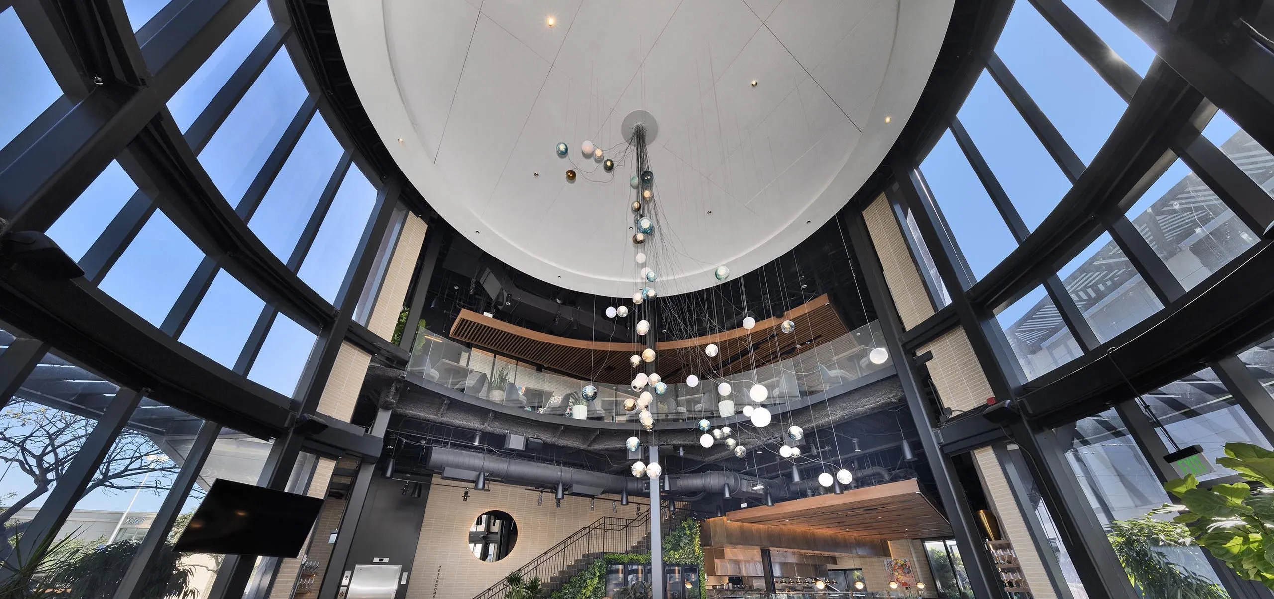 Interior view of the bar at Joey Restaurants