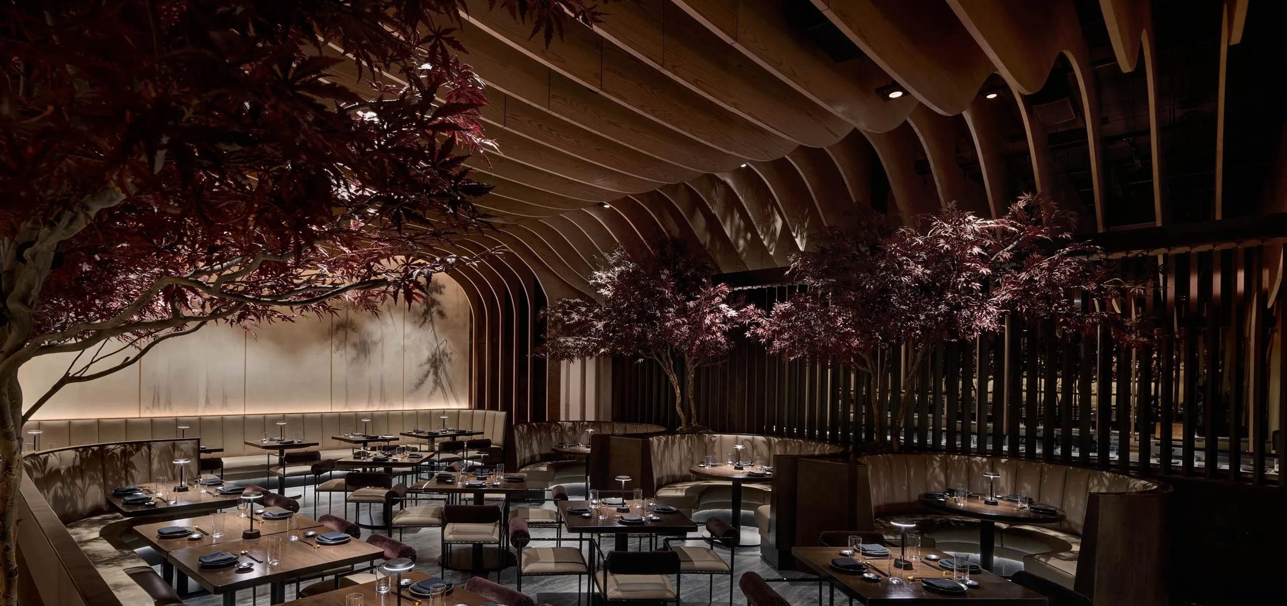 Interior view of the dinning room at Nami Lake Nona