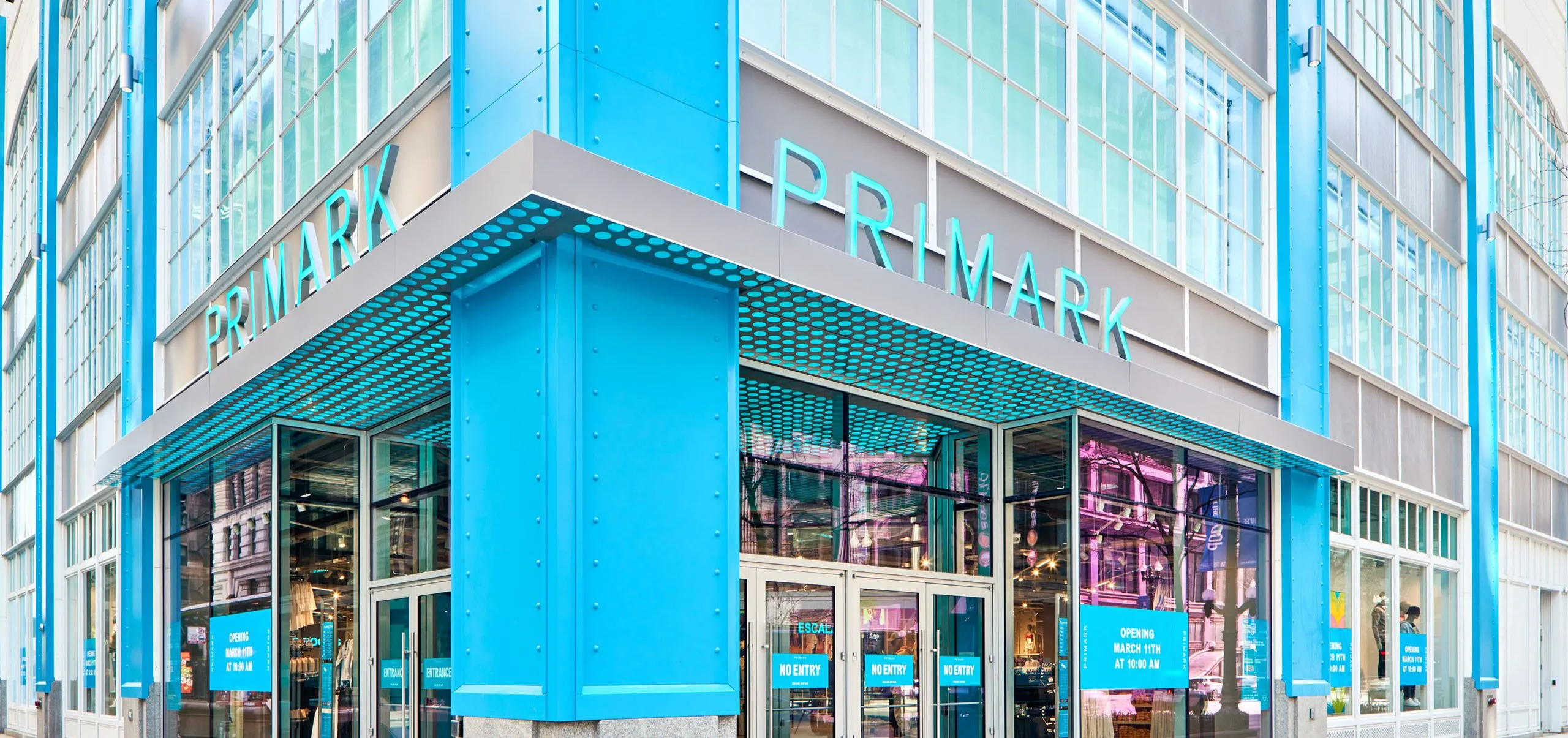 Exterior of Primark