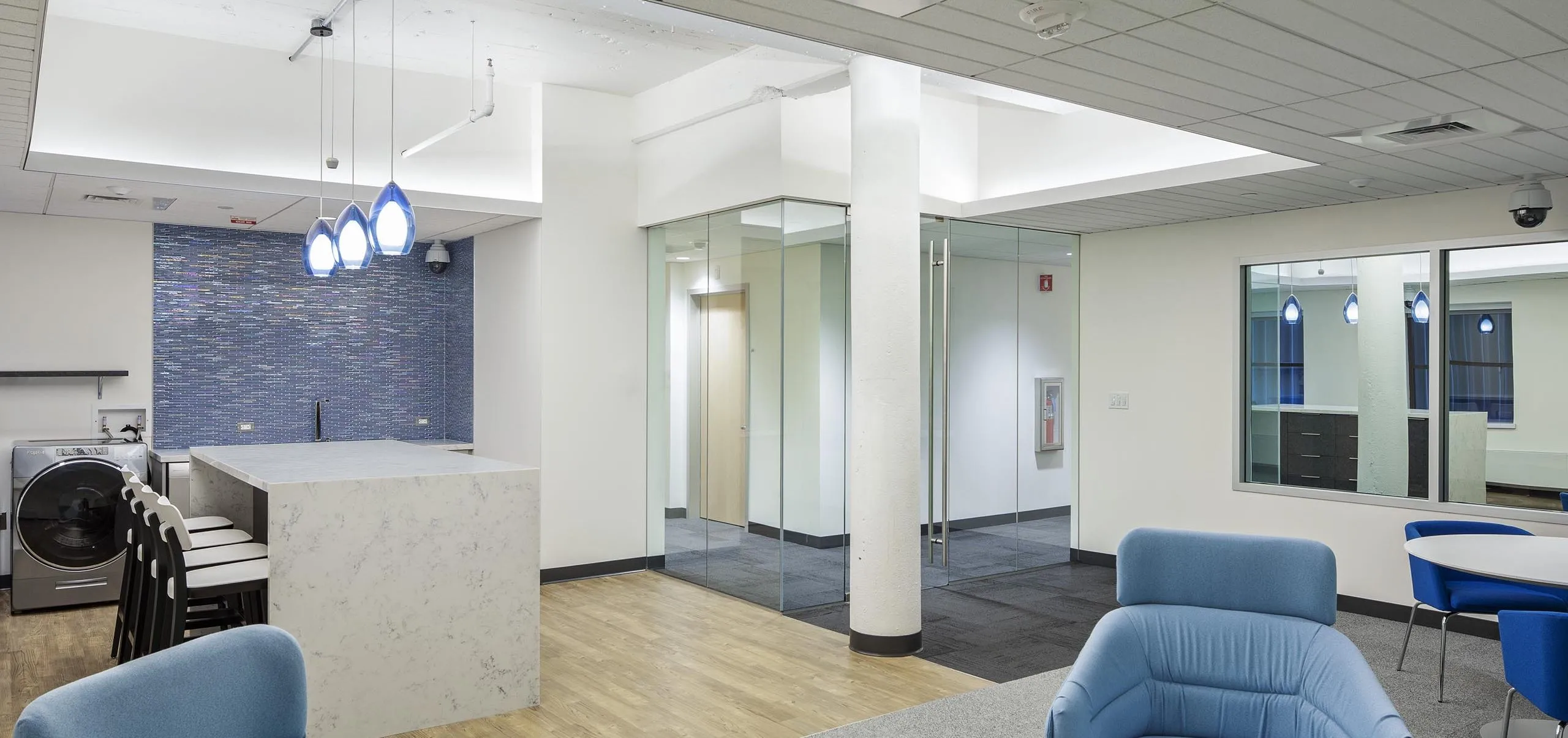 Common area with chairs at Nexus Sensory Lab