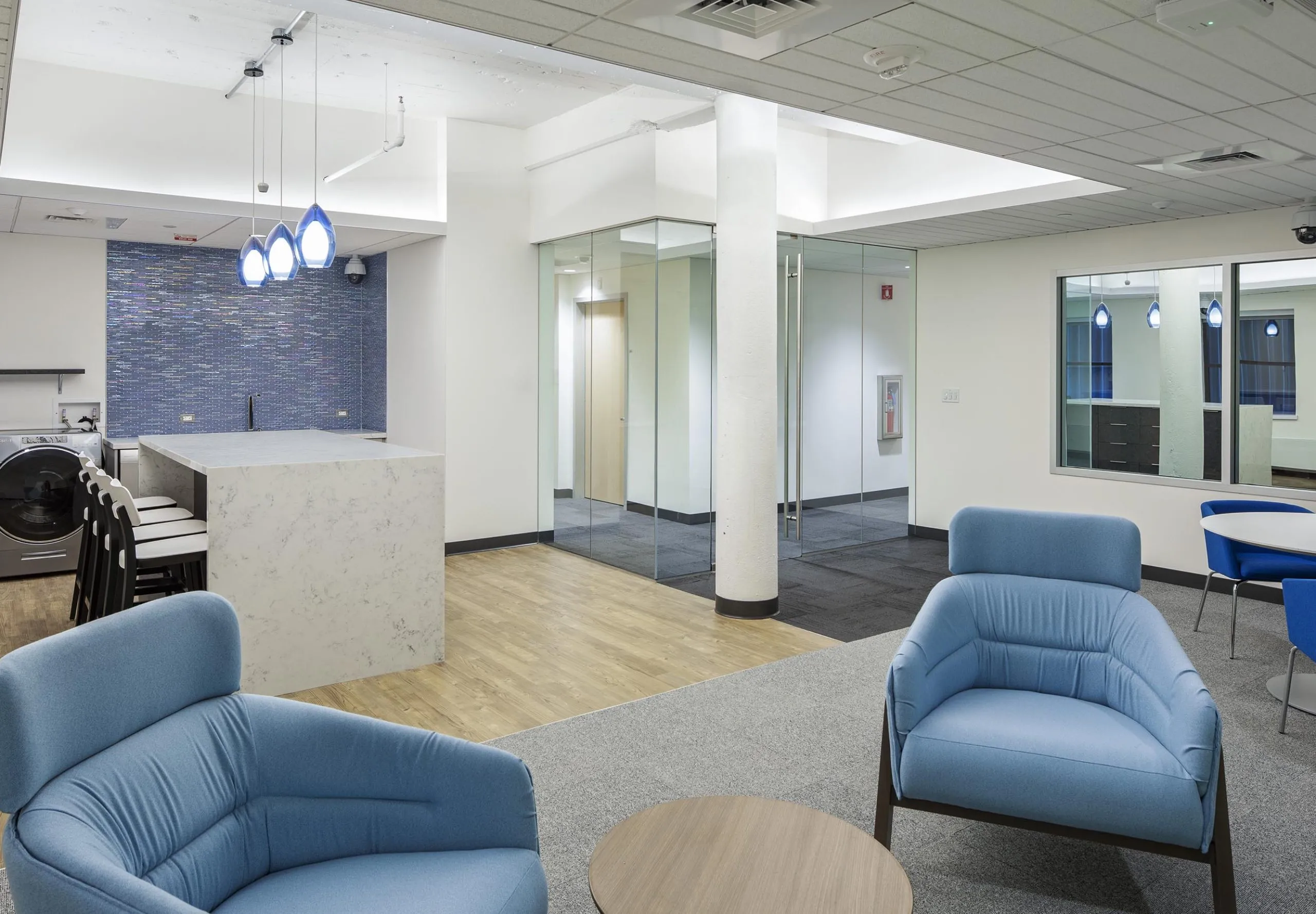 Common area with chairs at Nexus Sensory Lab