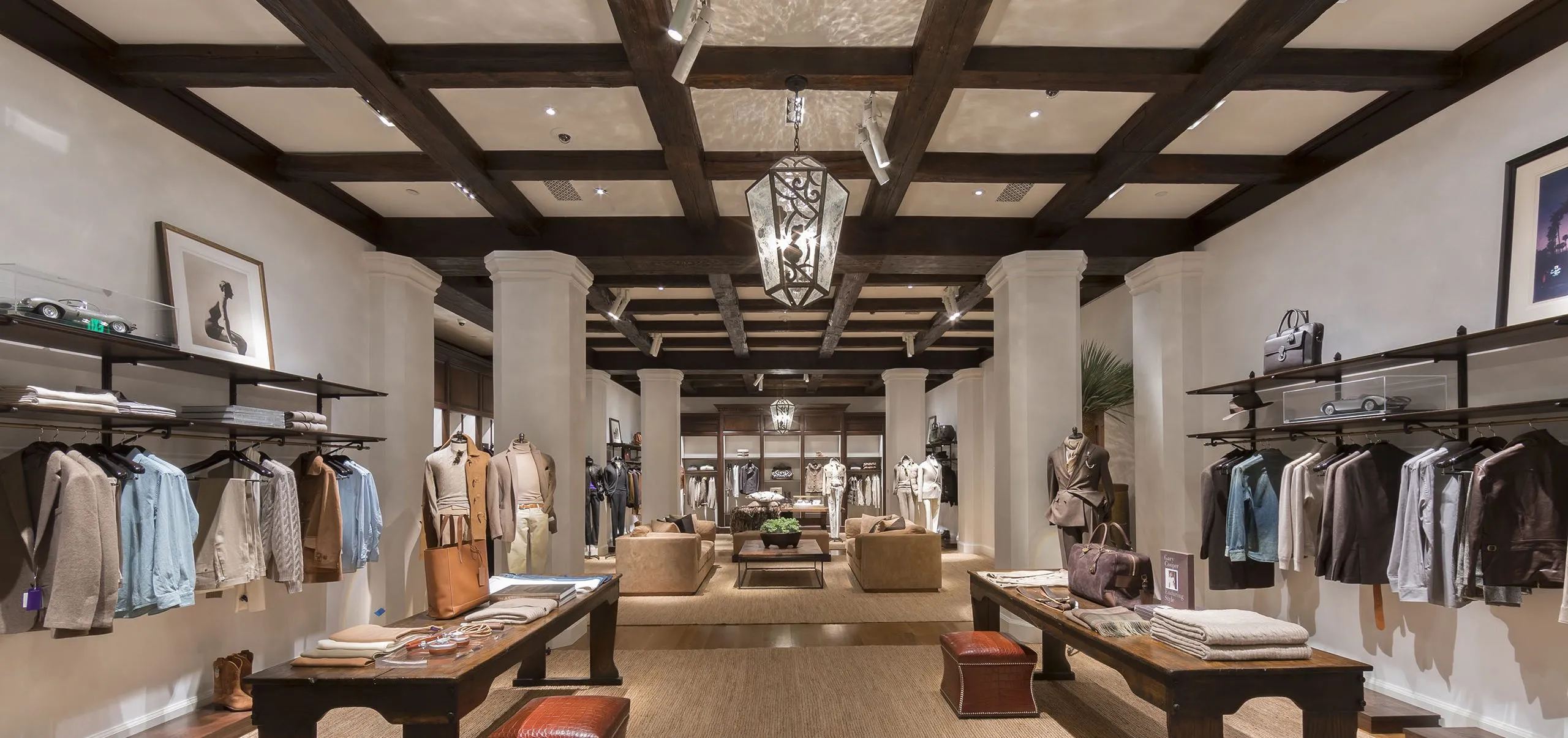 interior retail store Ralph Lauren