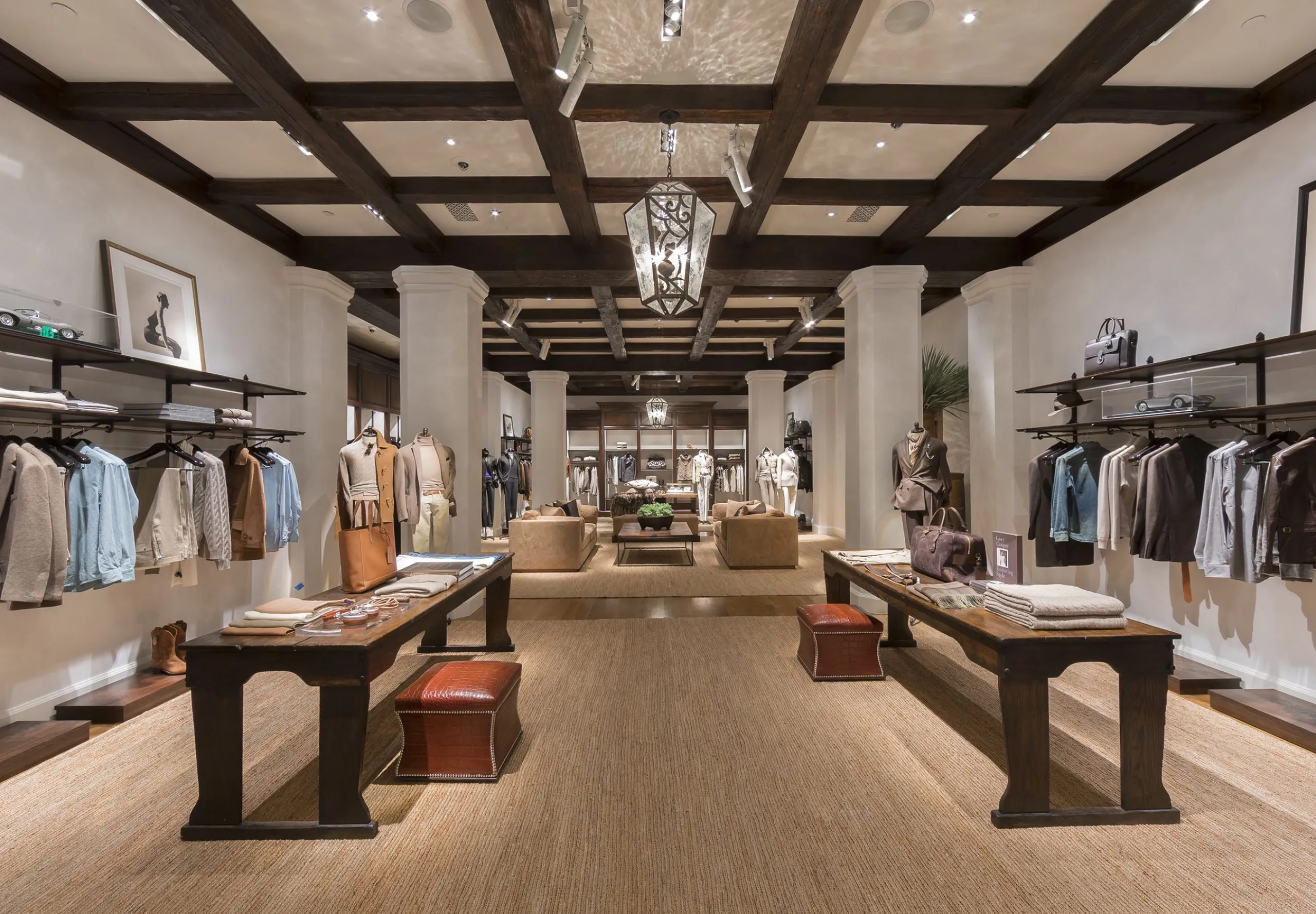 interior retail store Ralph Lauren