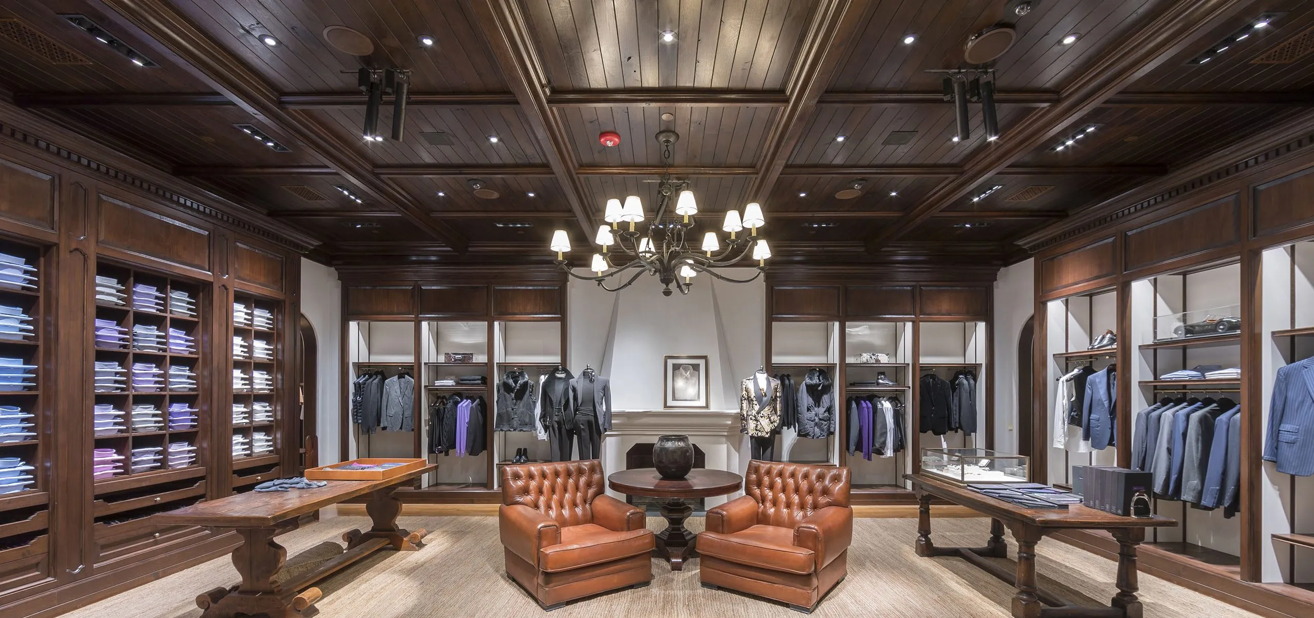 interior retail store Ralph Lauren