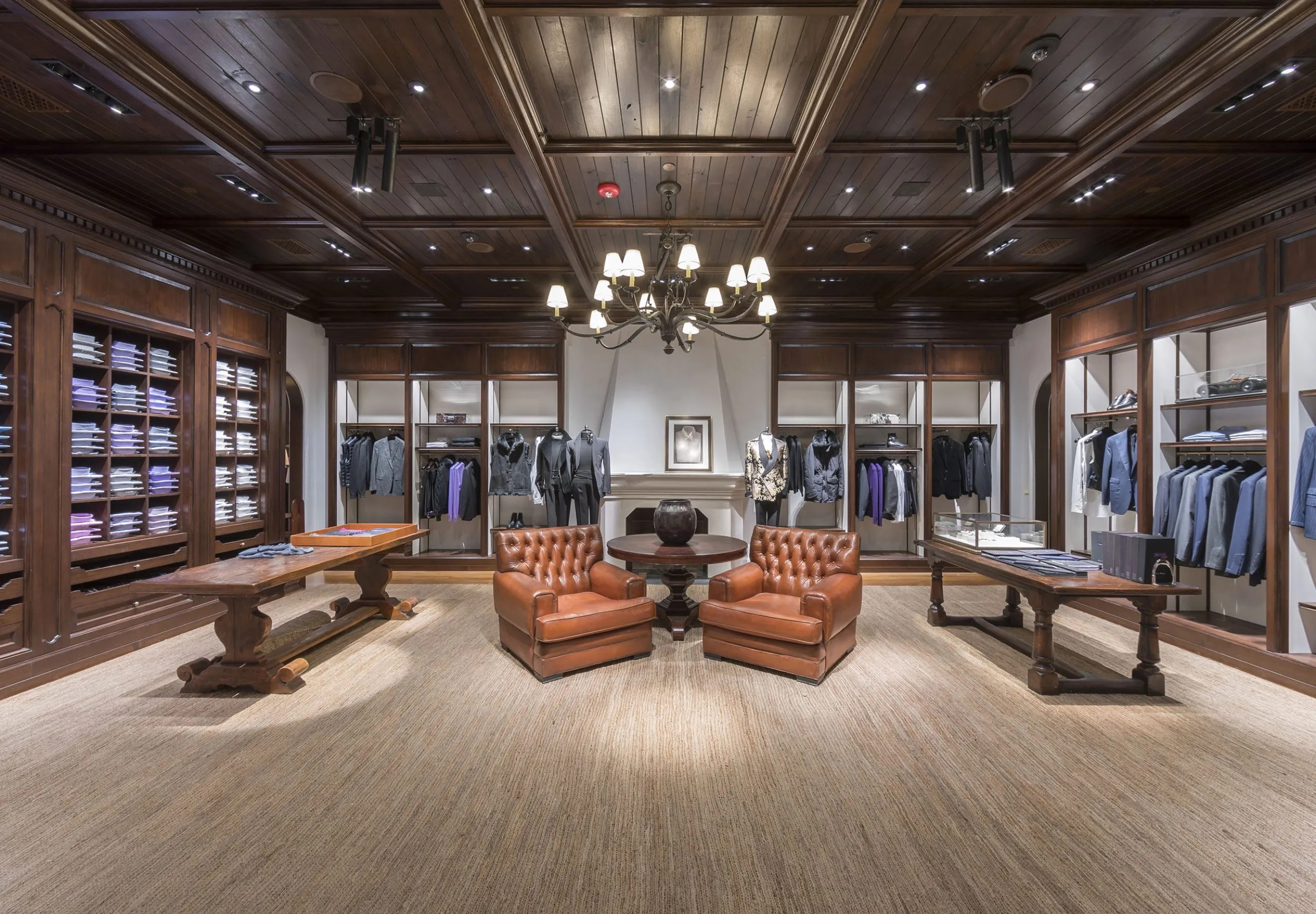 interior retail store Ralph Lauren