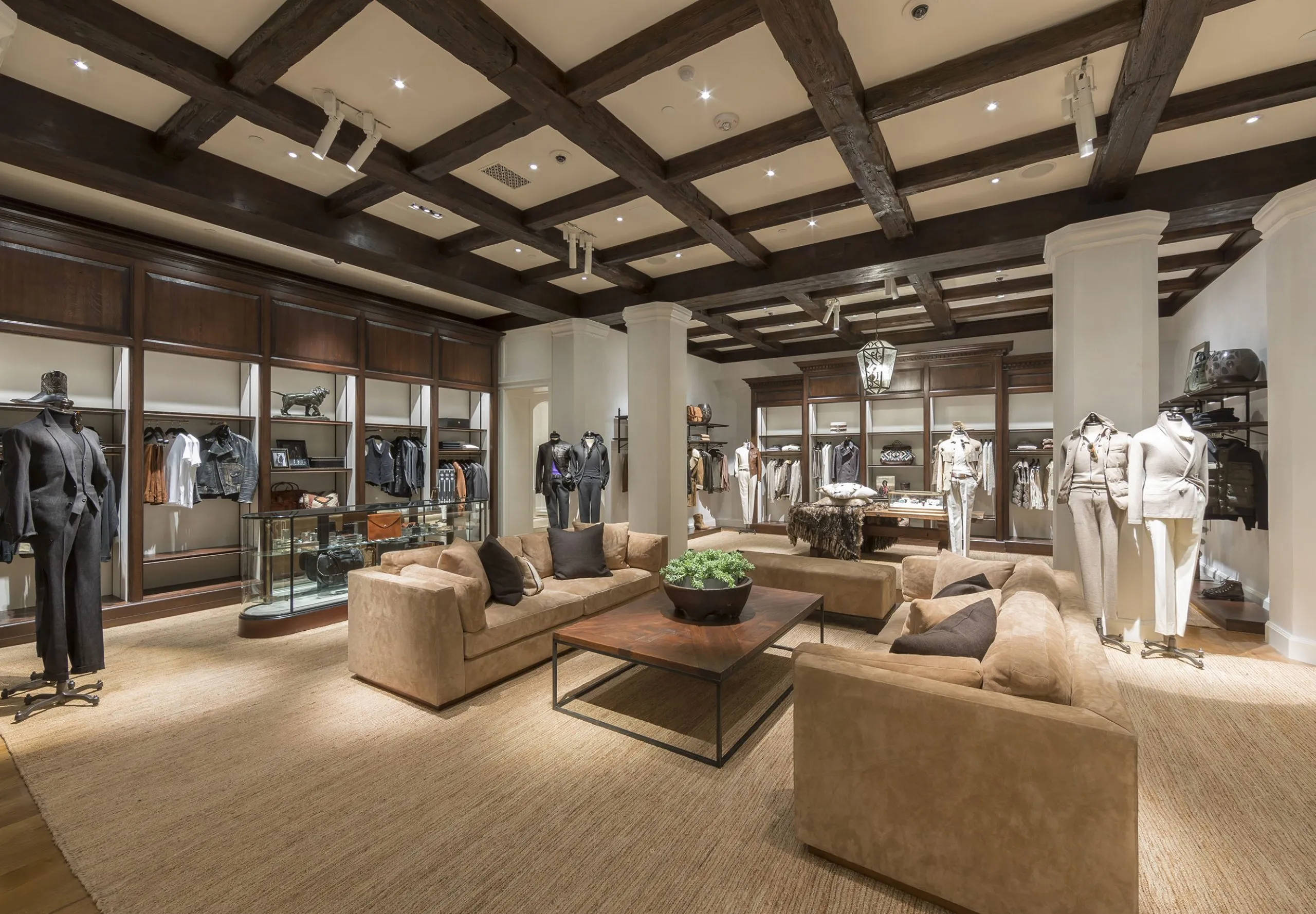 interior retail store Ralph Lauren