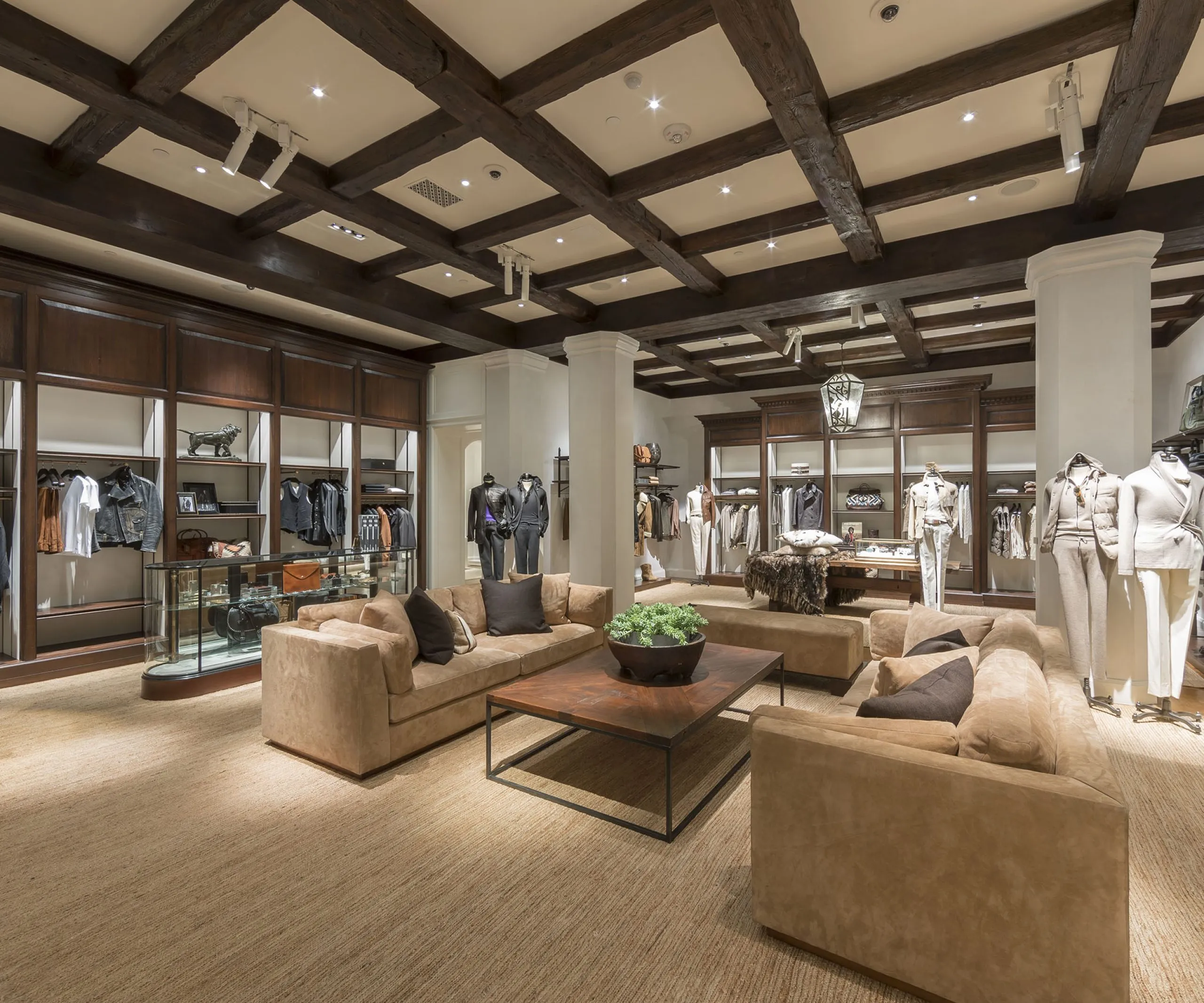 interior retail store Ralph Lauren