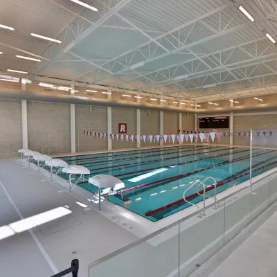 Pool inside Riverdale Country Aquatics Center