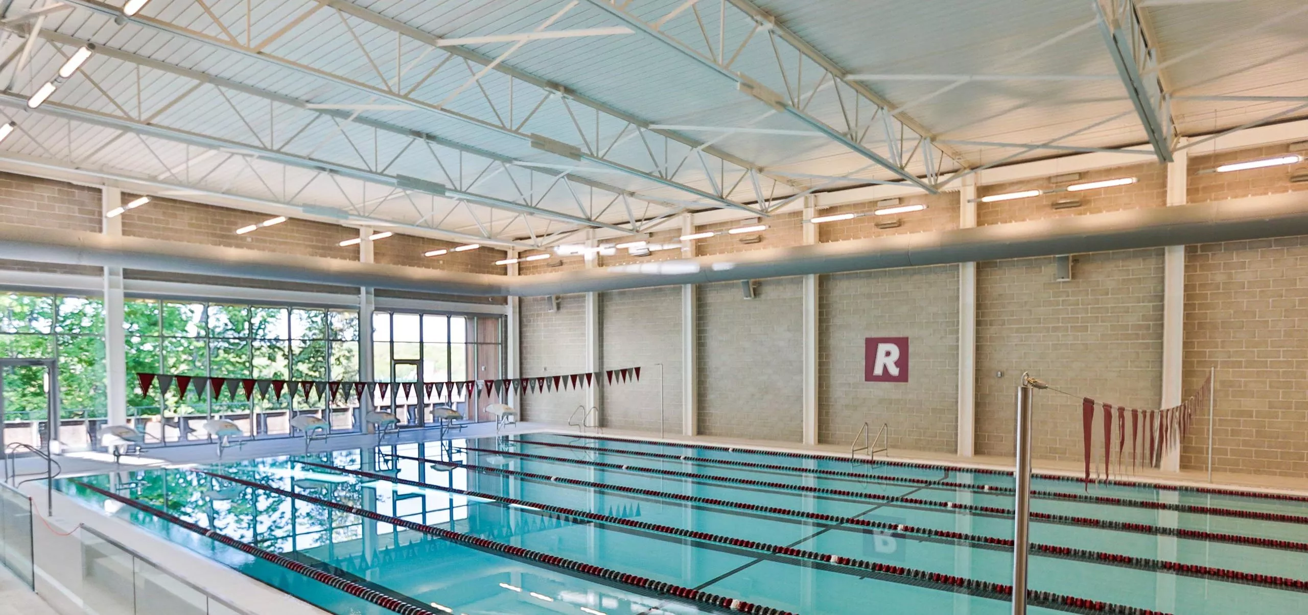 Pool inside Riverdale Country Aquatics Center