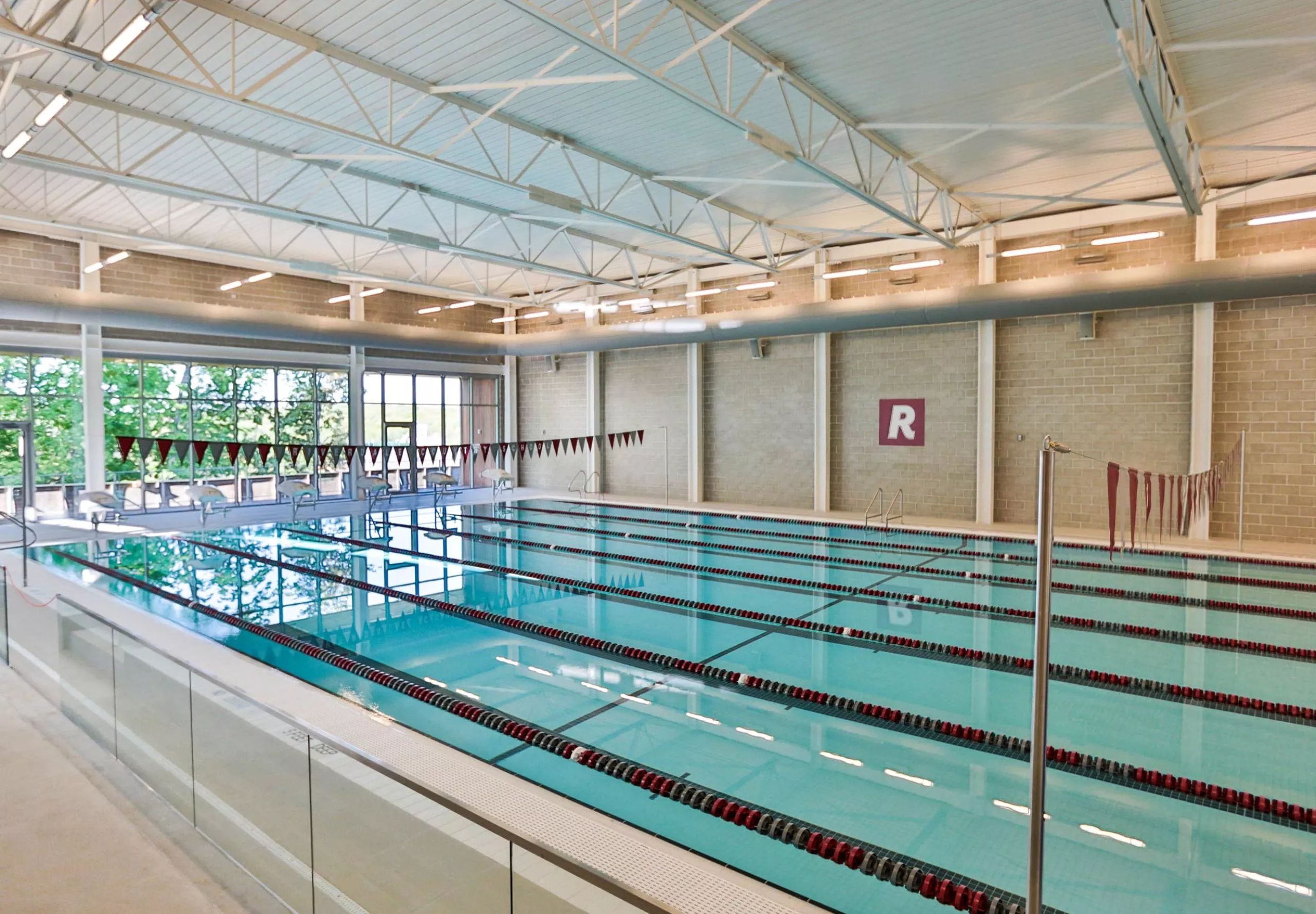 Pool inside Riverdale Country Aquatics Center