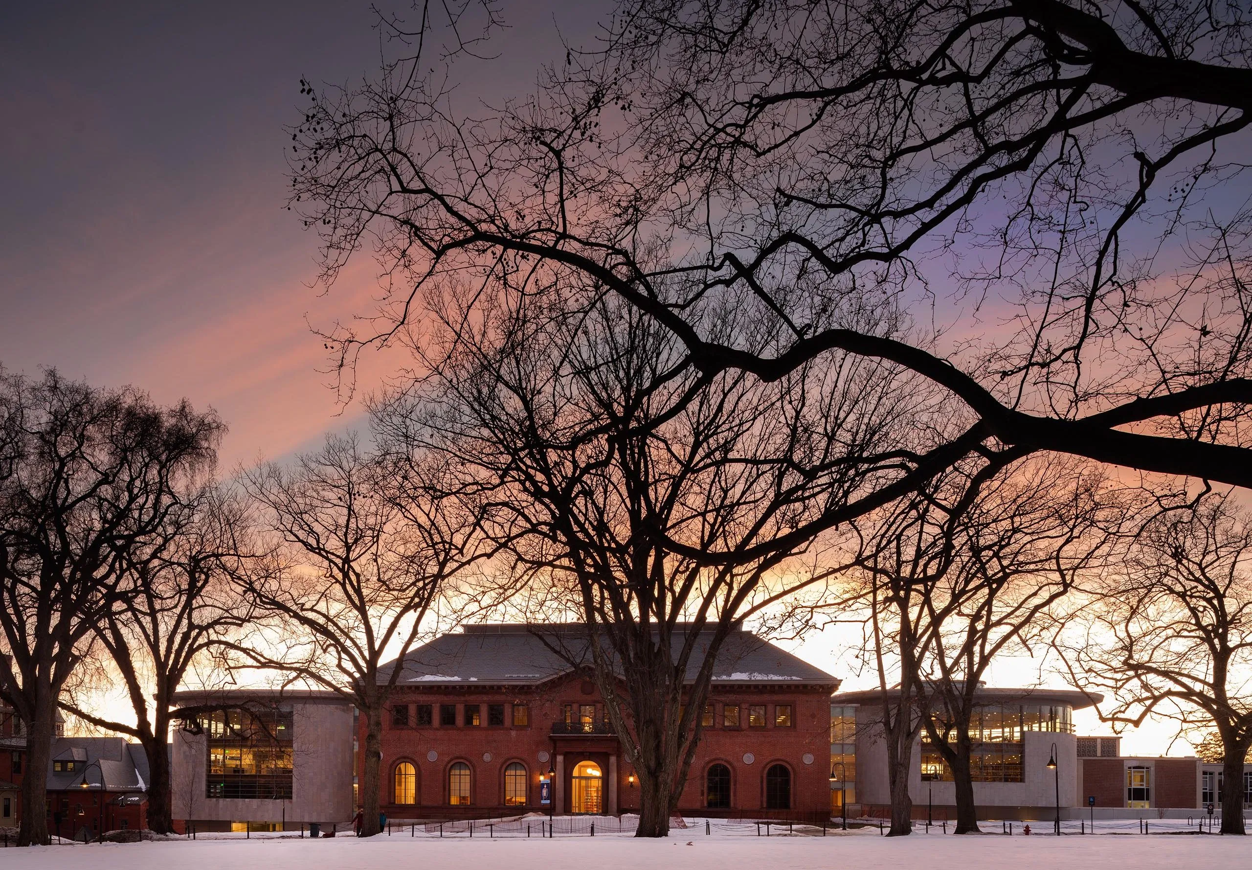 Exterior of Smith College Neilson Library