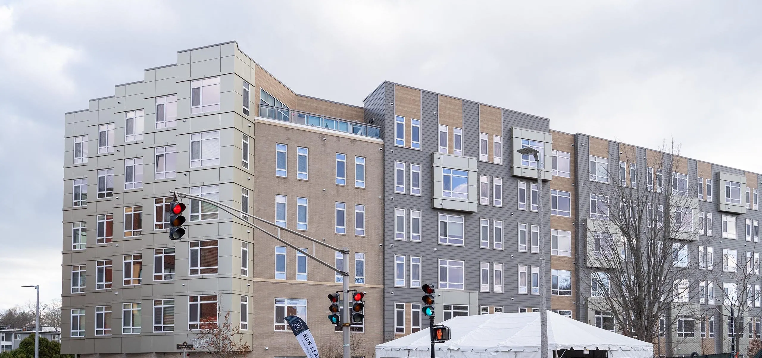 Street view of multistory 250 Centre Street