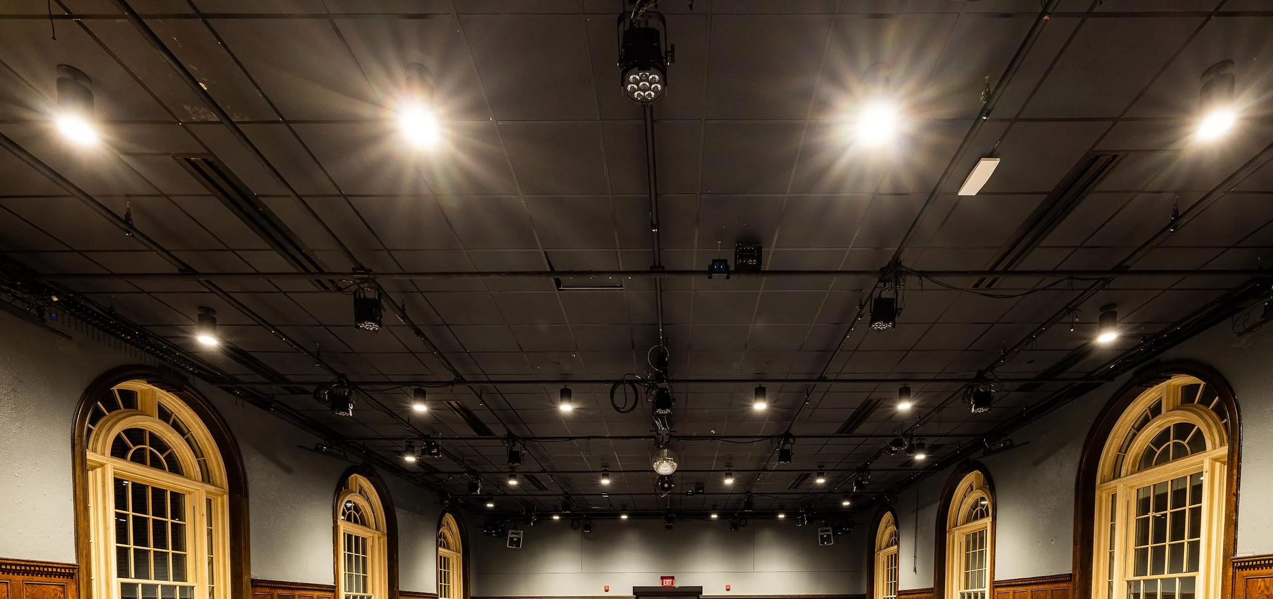 Rehearsal room at the Huntington Theatre