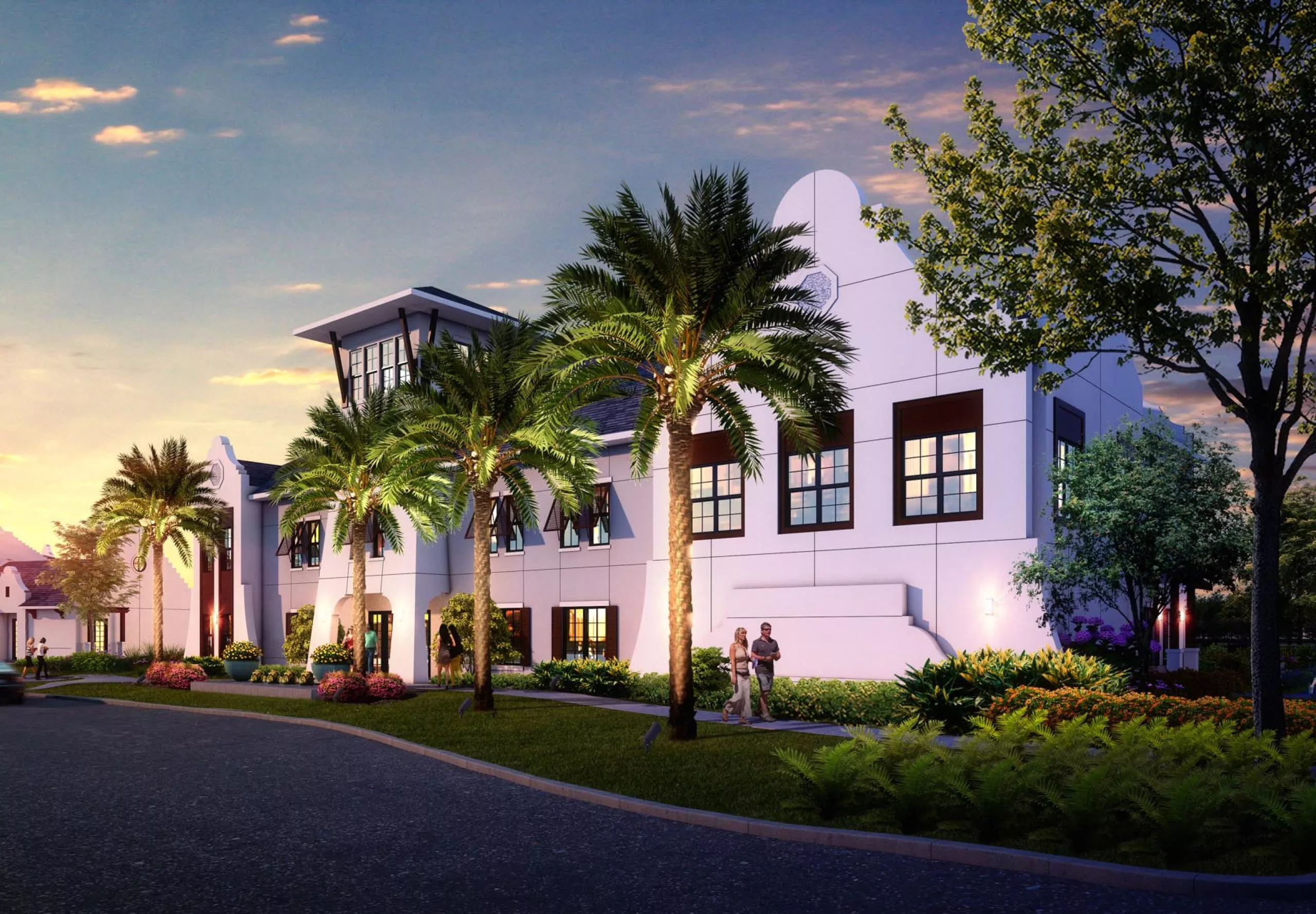 exterior rendering of Town Vineland