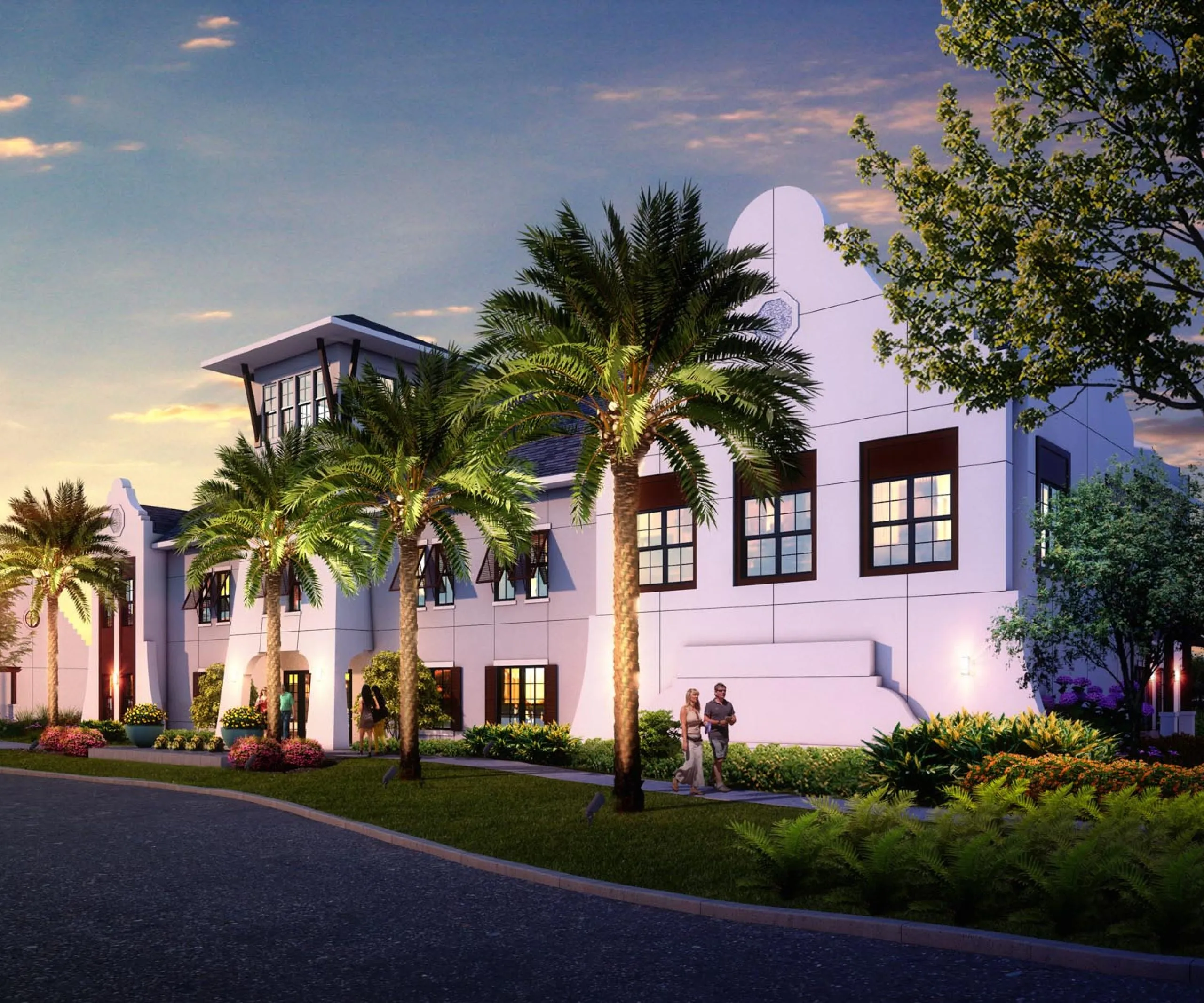 exterior rendering of Town Vineland