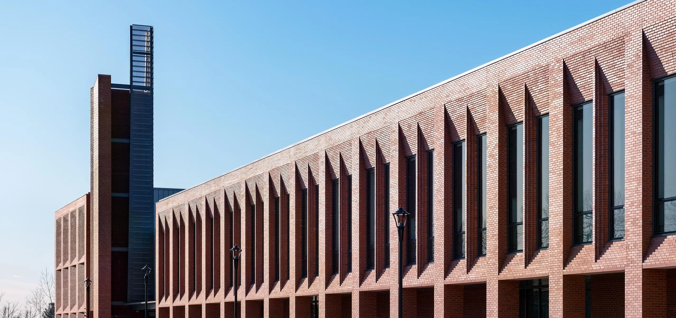 Exterior of Billerica Memorial High School