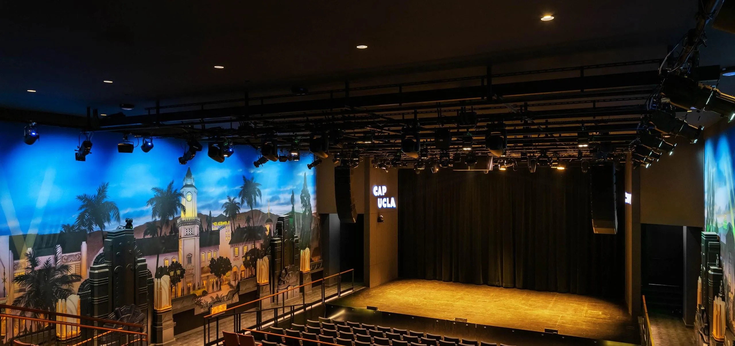 interior view of the Nimoy Theater seating