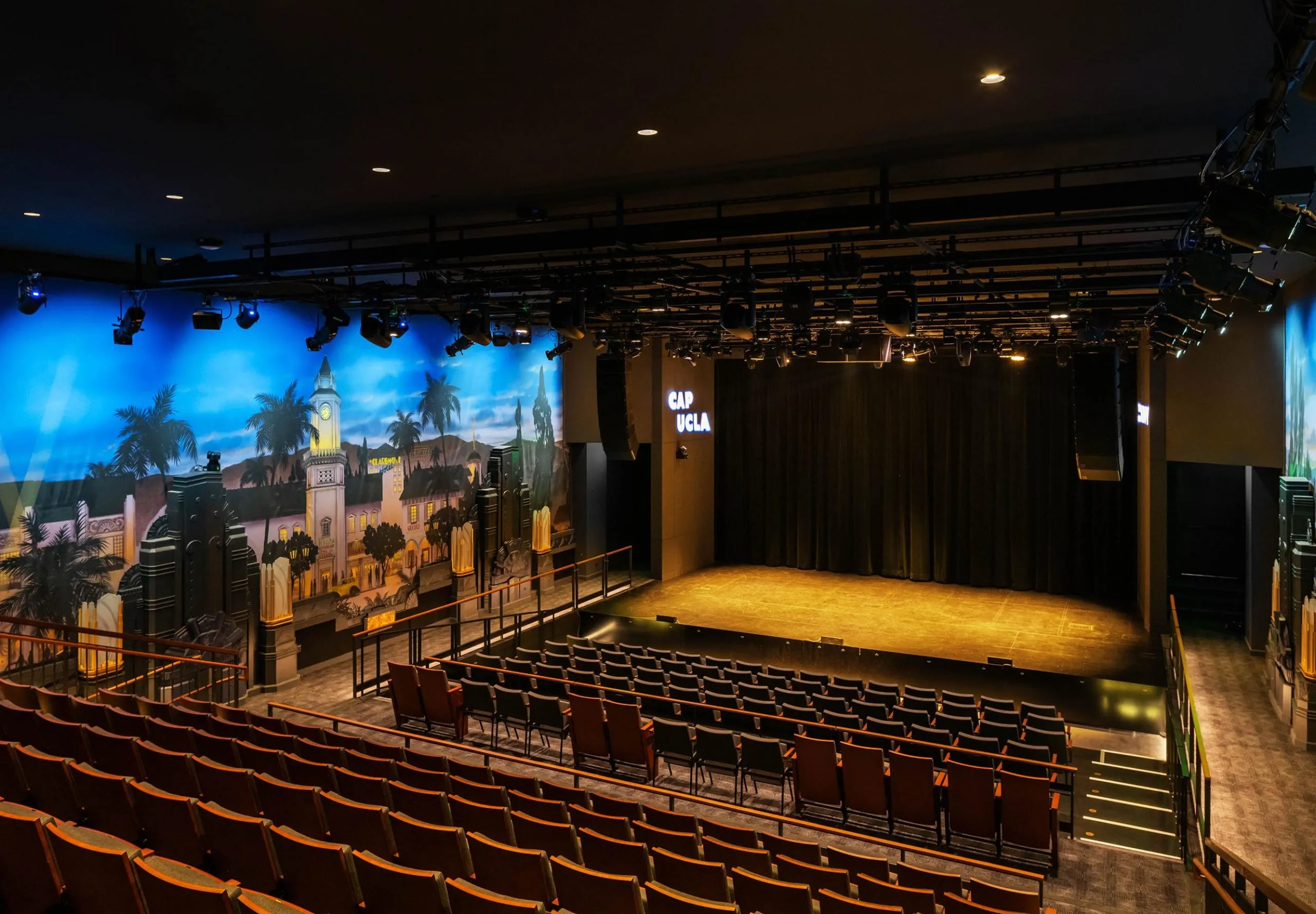 interior view of the Nimoy Theater seating