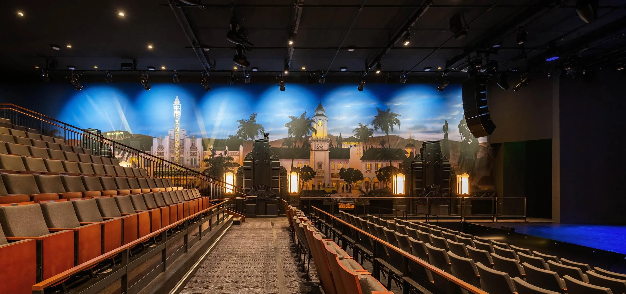 interior view of the Nimoy Theater seating