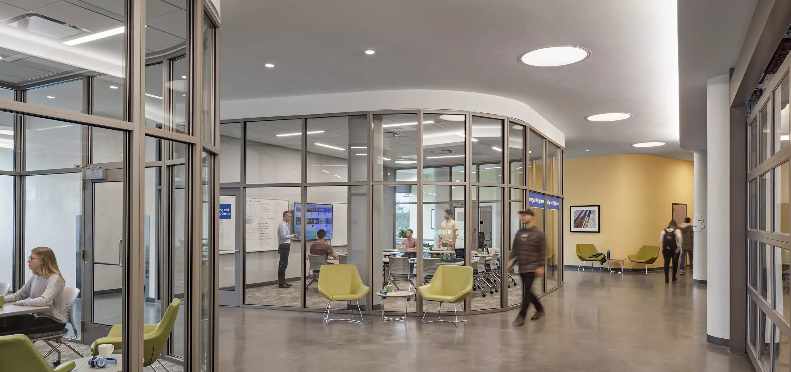 Meeting rooms inside UMass Residence hall