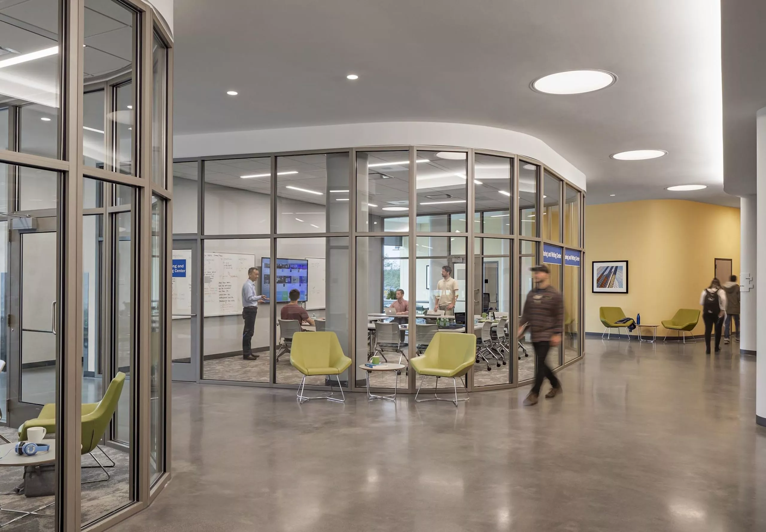 Meeting rooms inside UMass Residence hall