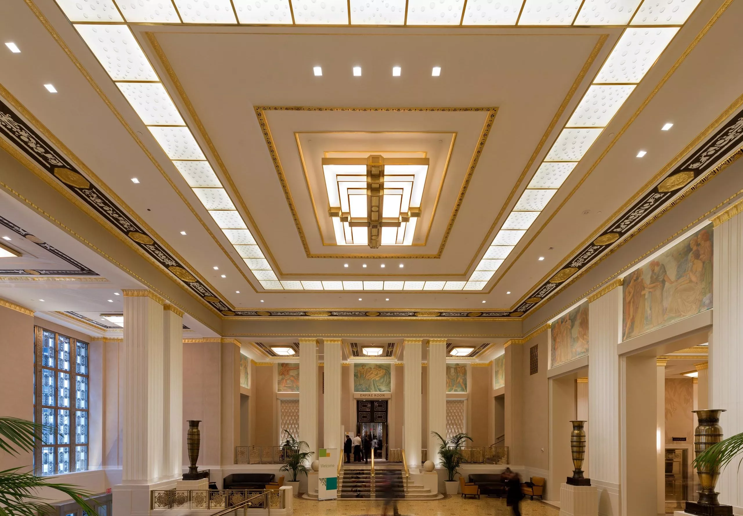 Lobby of the Waldorf Astoria